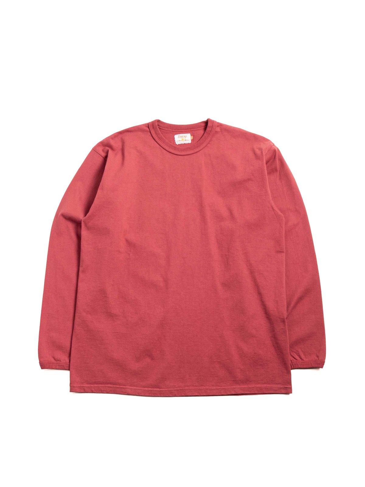 MAKAHA L/S T SHIRT GARNET - Image 1