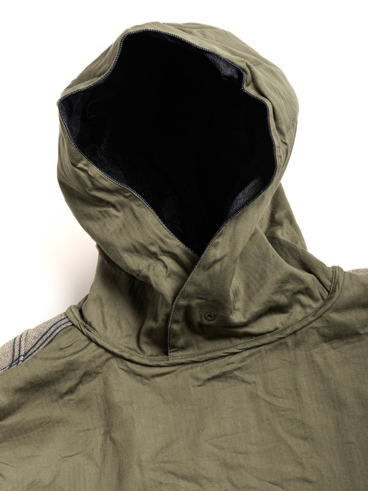 REVERSIBLE PULLOVER JACKET DENIM INDIGO - Image 10