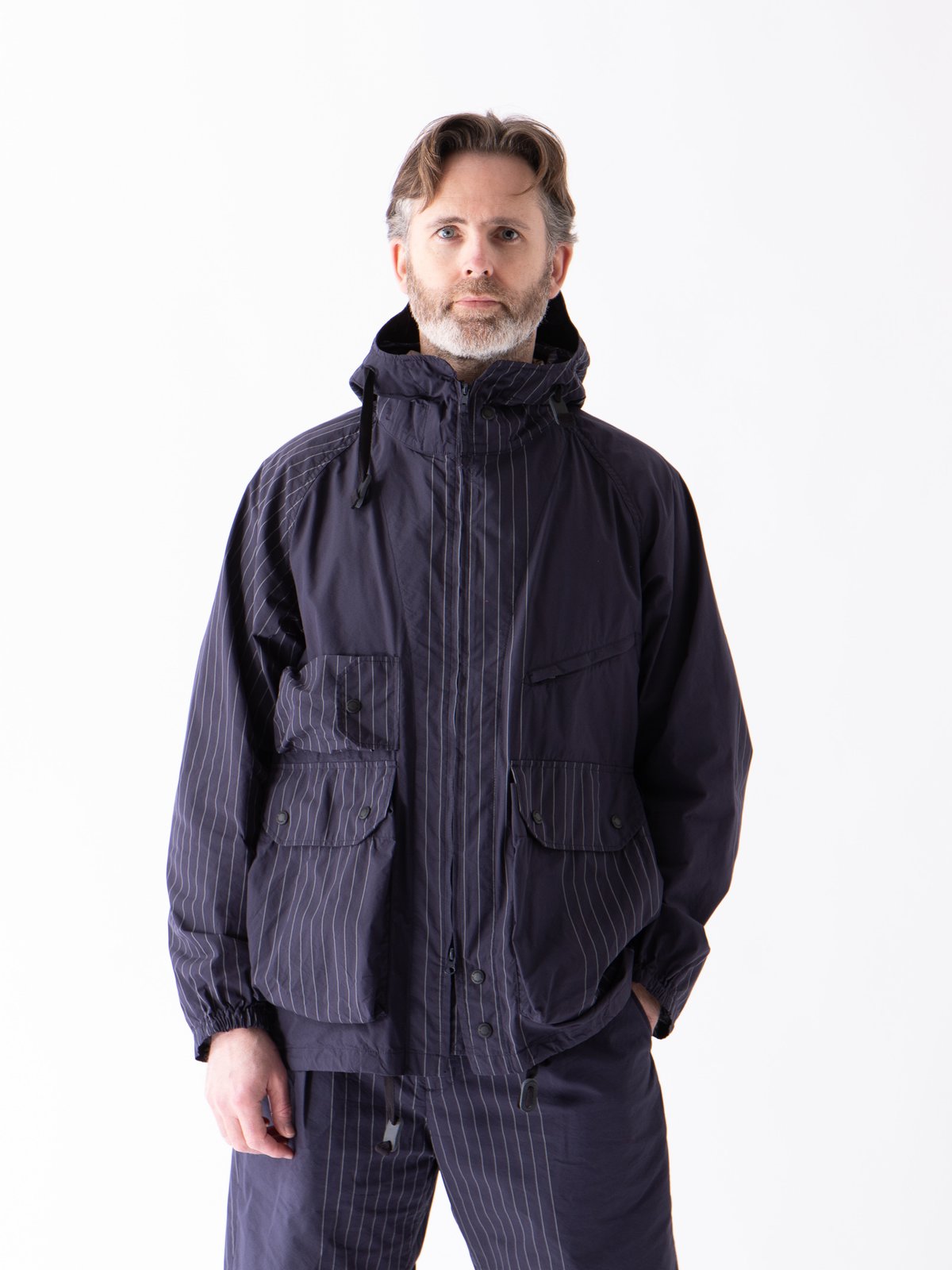 Atlantic Parka-Nyco Gangster Stripe