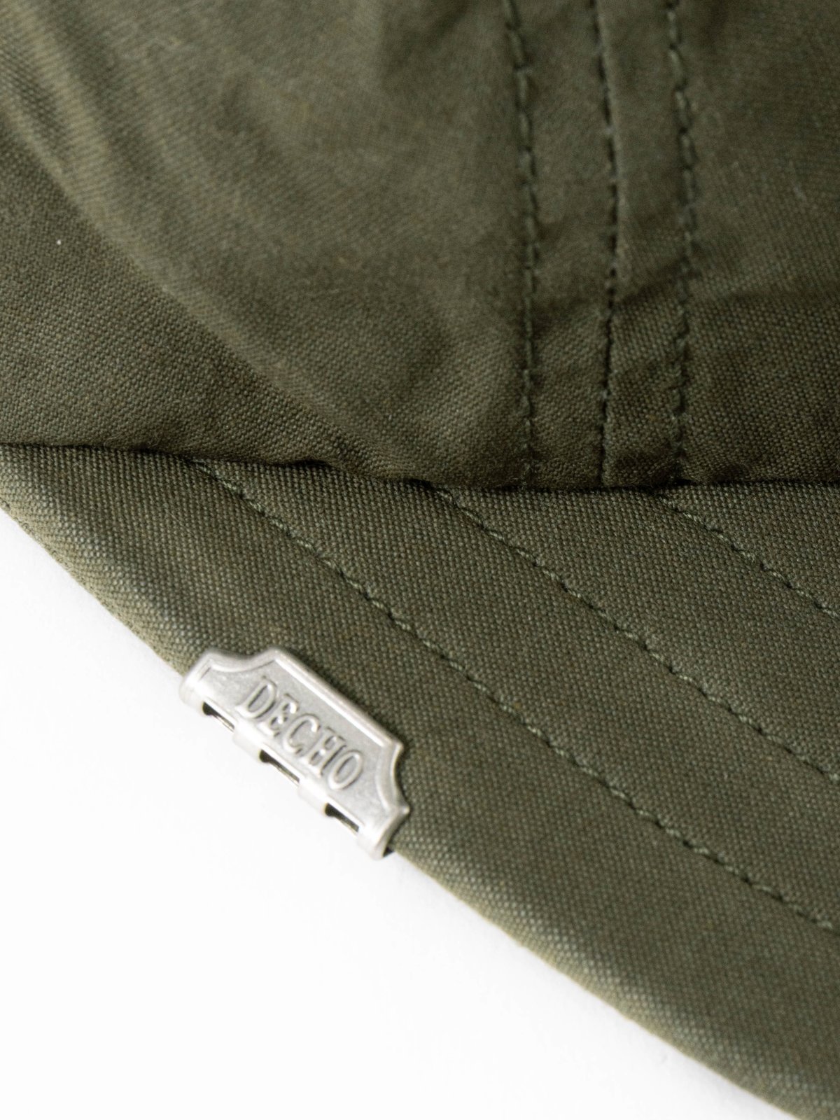 MILLERRAIN WAXED COTTON FISHING CAP OLIVE - Image 4