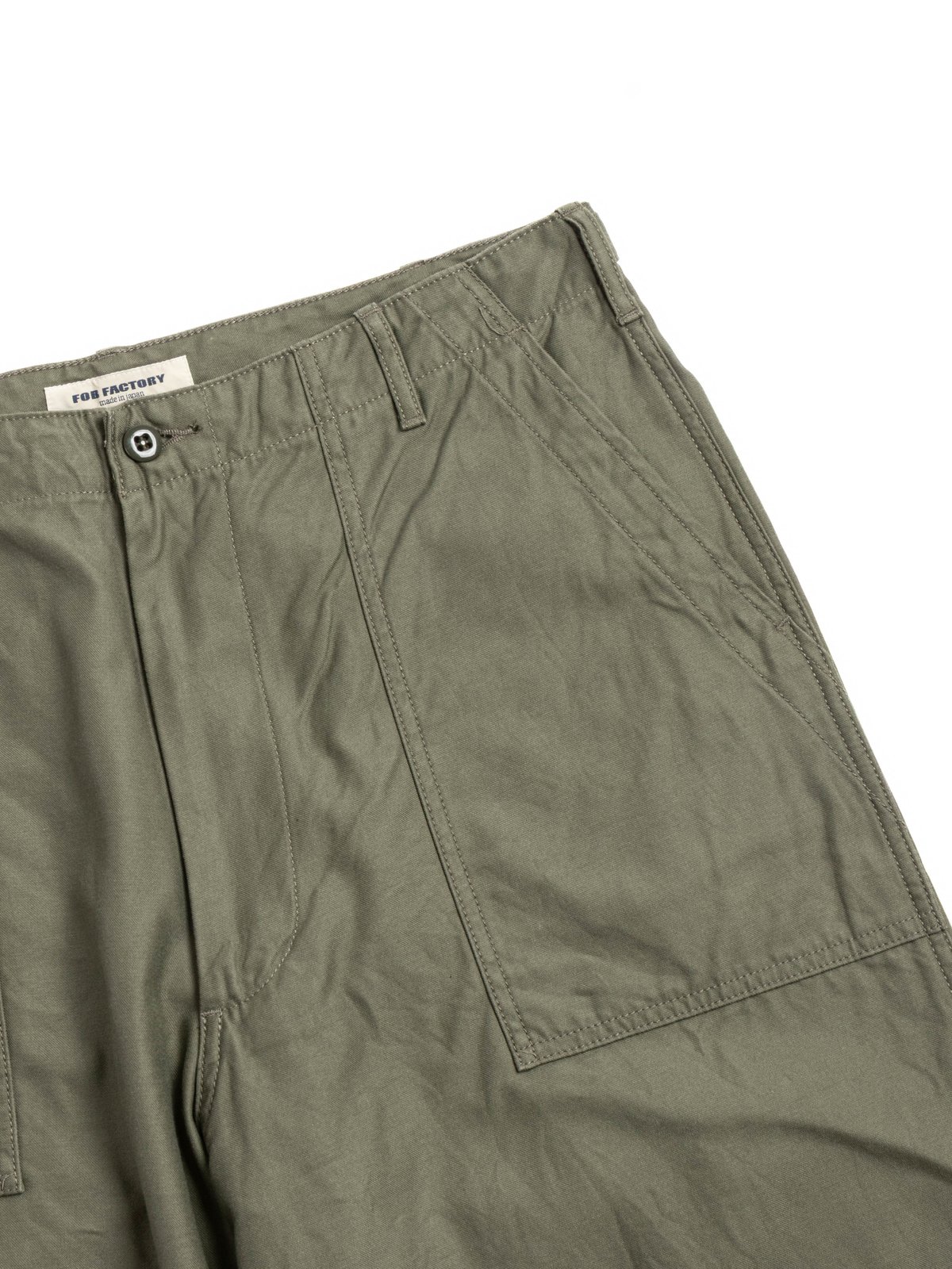 (F040) BAKER PANT TYPE 2 OLIVE - Image 2