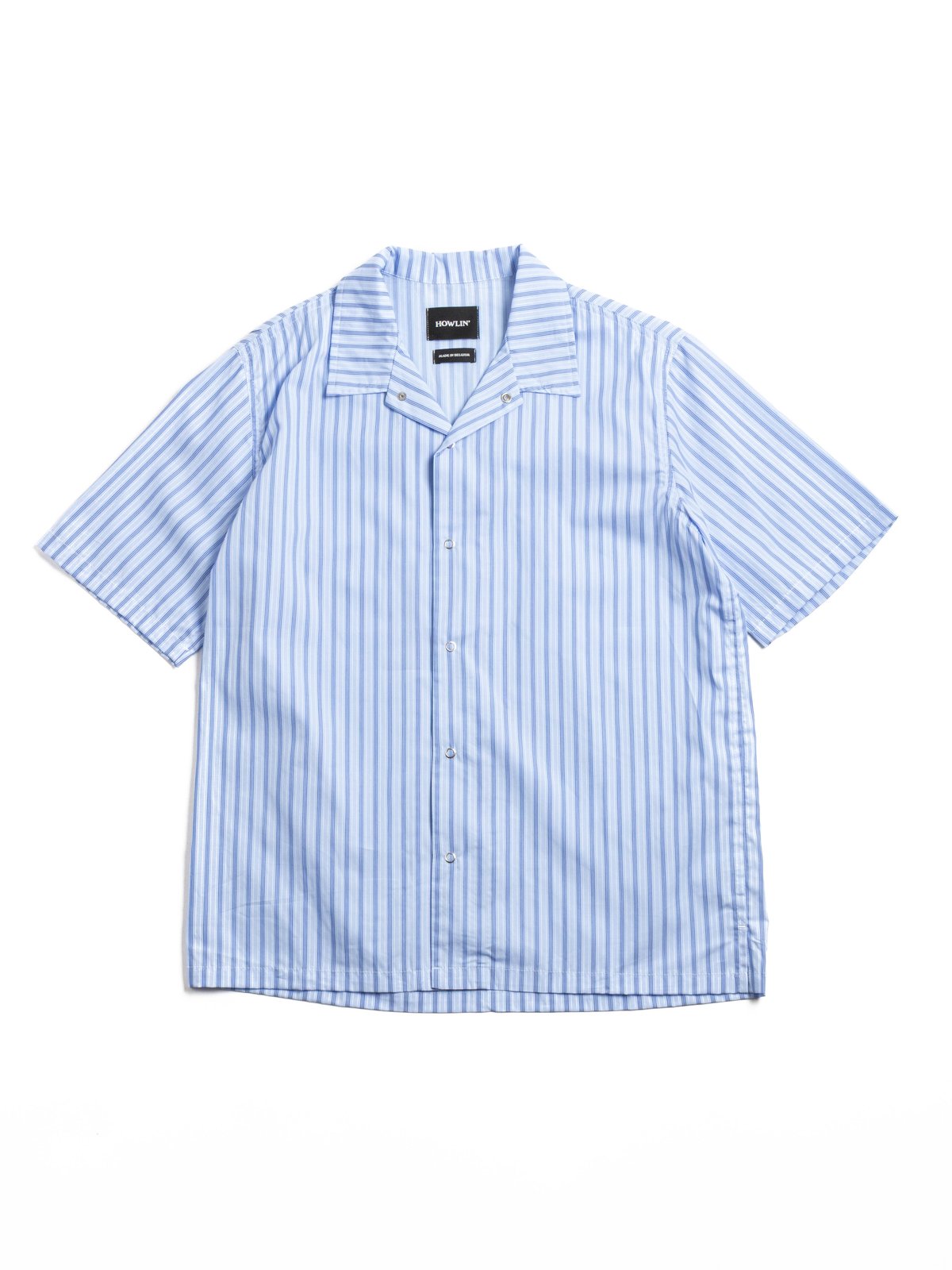 COCKTAIL D&rsquo;AMORE SHIRT FINE STRIPES MULTI BLUE - Image 1