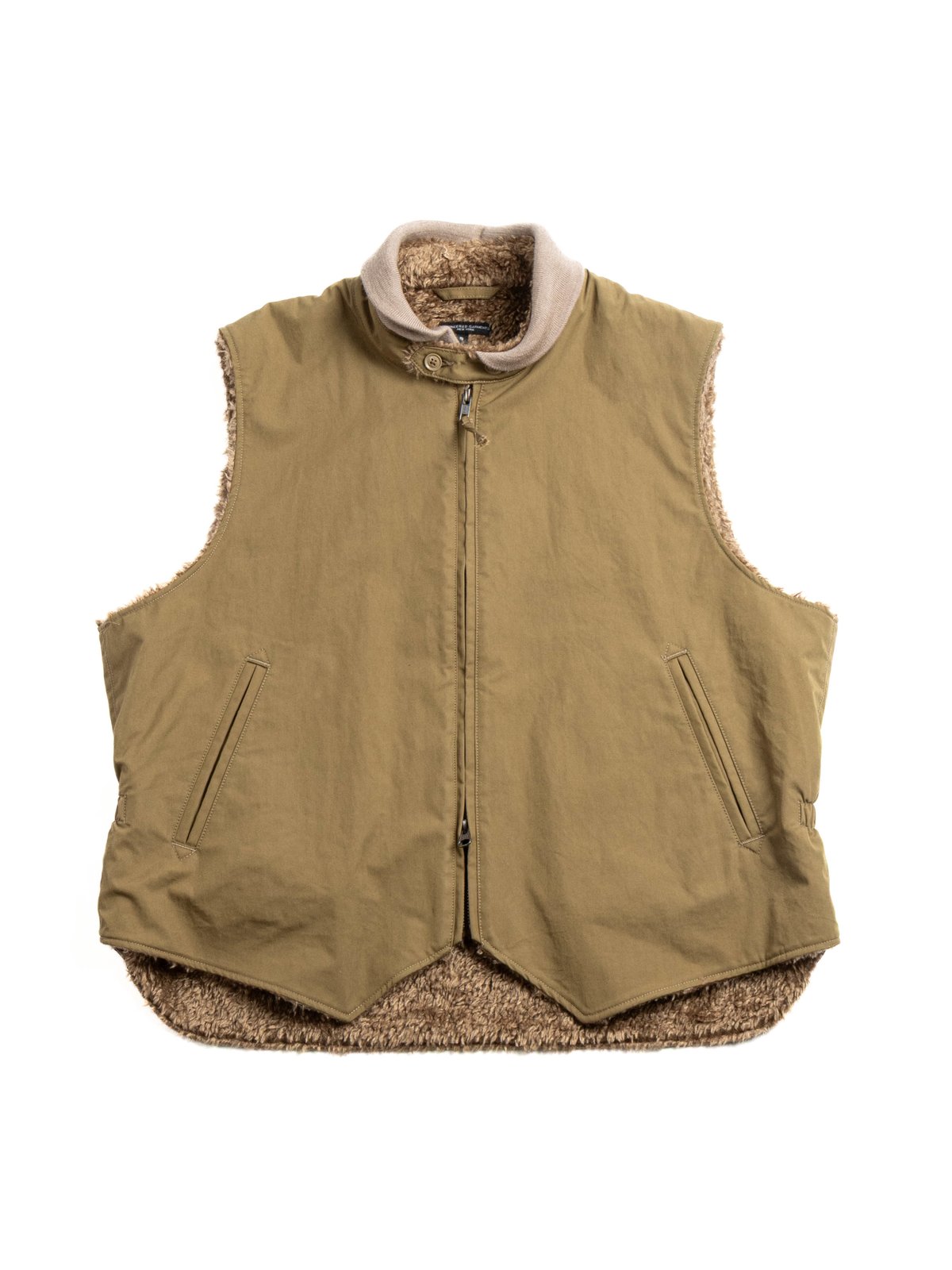 LL VEST KHAKI COATED NYCO TWILL  - Image 1