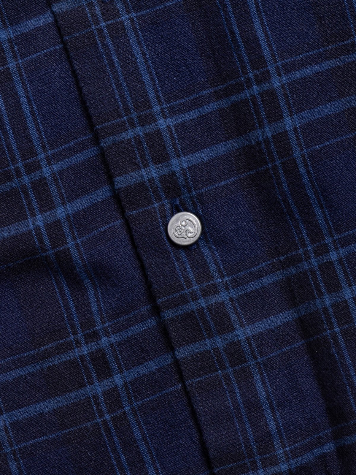(OM45475.08) TBB HAND WOVEN WINTER MADRAS STRAIGHT HEM SHIRT - Image 4