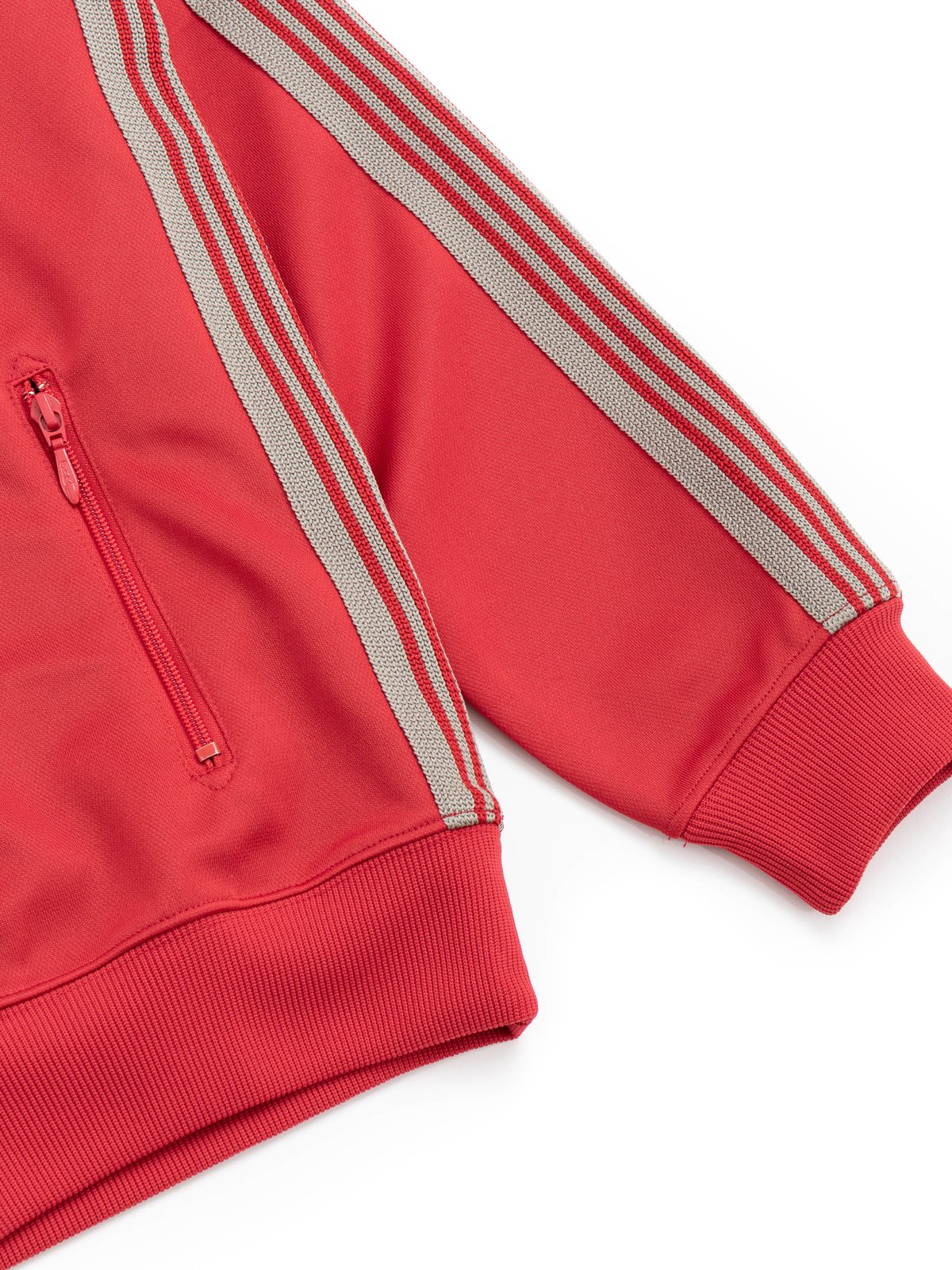 needles track jacket red