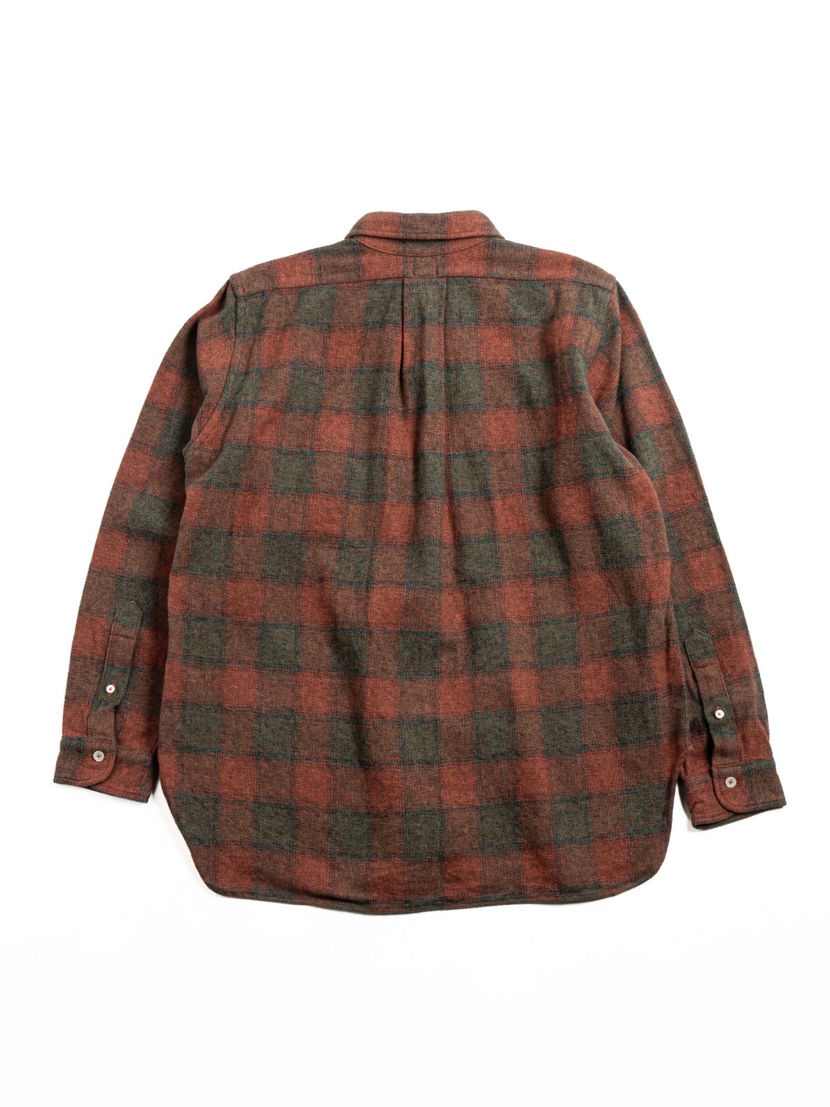 (CS005) W.C.W SHIRT PULLOVER / RED GREEN - Image 5