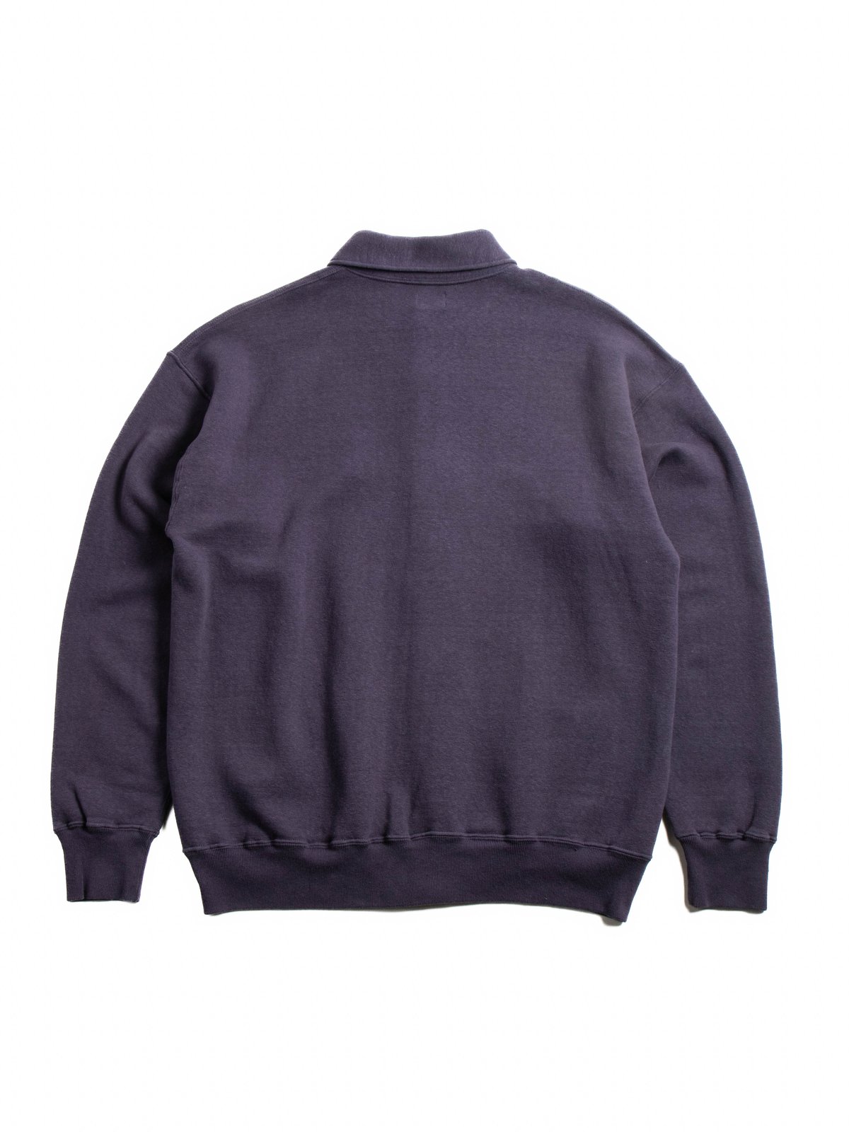 (LOT 86016) &ldquo;LOOP WHEEL&rdquo;SWEAT JACKET NAVY - Image 4