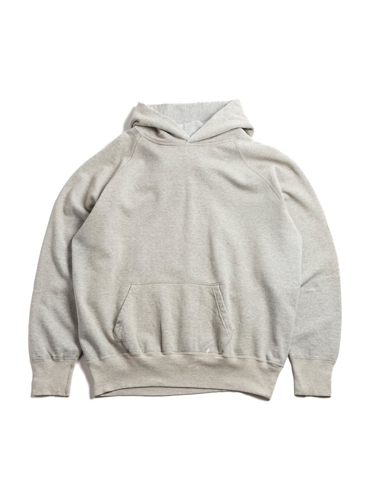 (LOT 462) RAGLAN HOOD U/W (SUN BURN) GRAY - Image 1