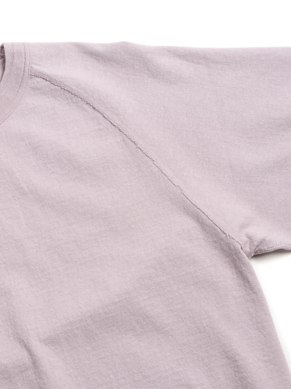 (LOT 37005) HEAVY WEIGHT RAGLAN SLEEVE TEE LAVENDER - Image 3