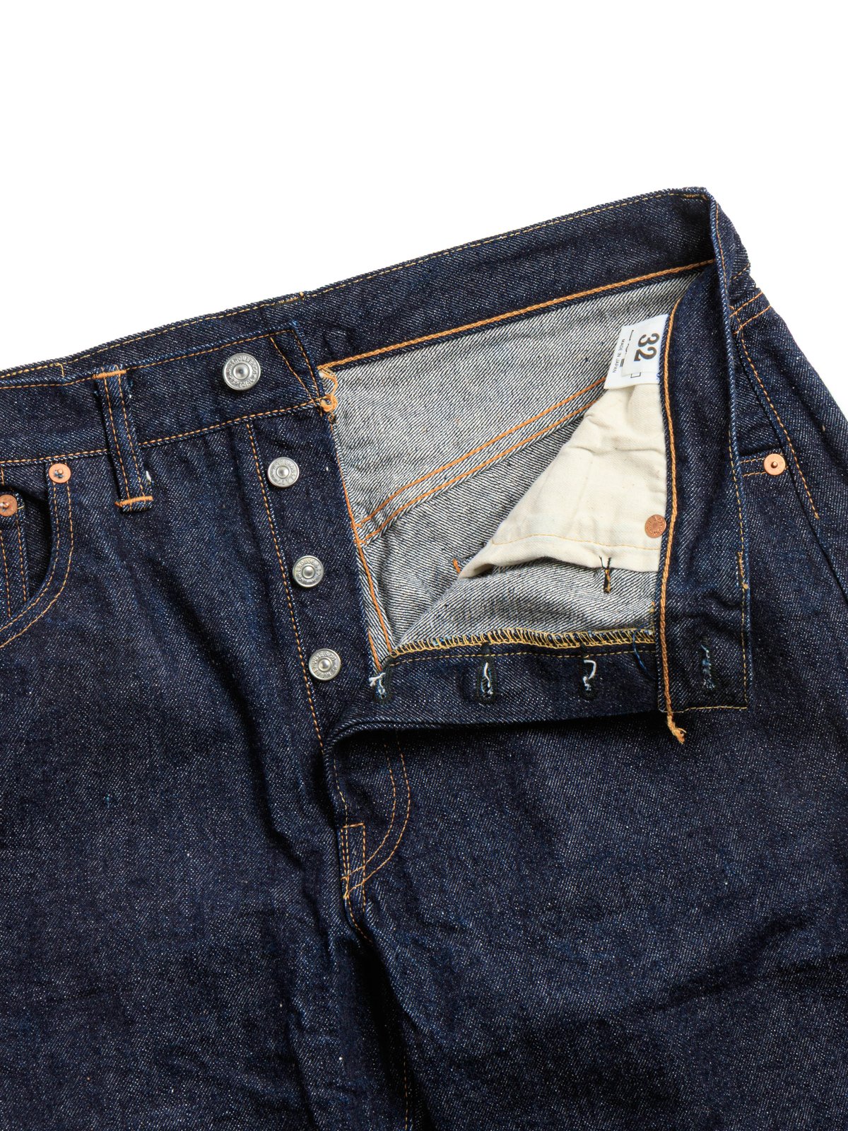 1001XX(1000 XX) JEANS 1953 MODEL INDOGO DENIM - Image 3