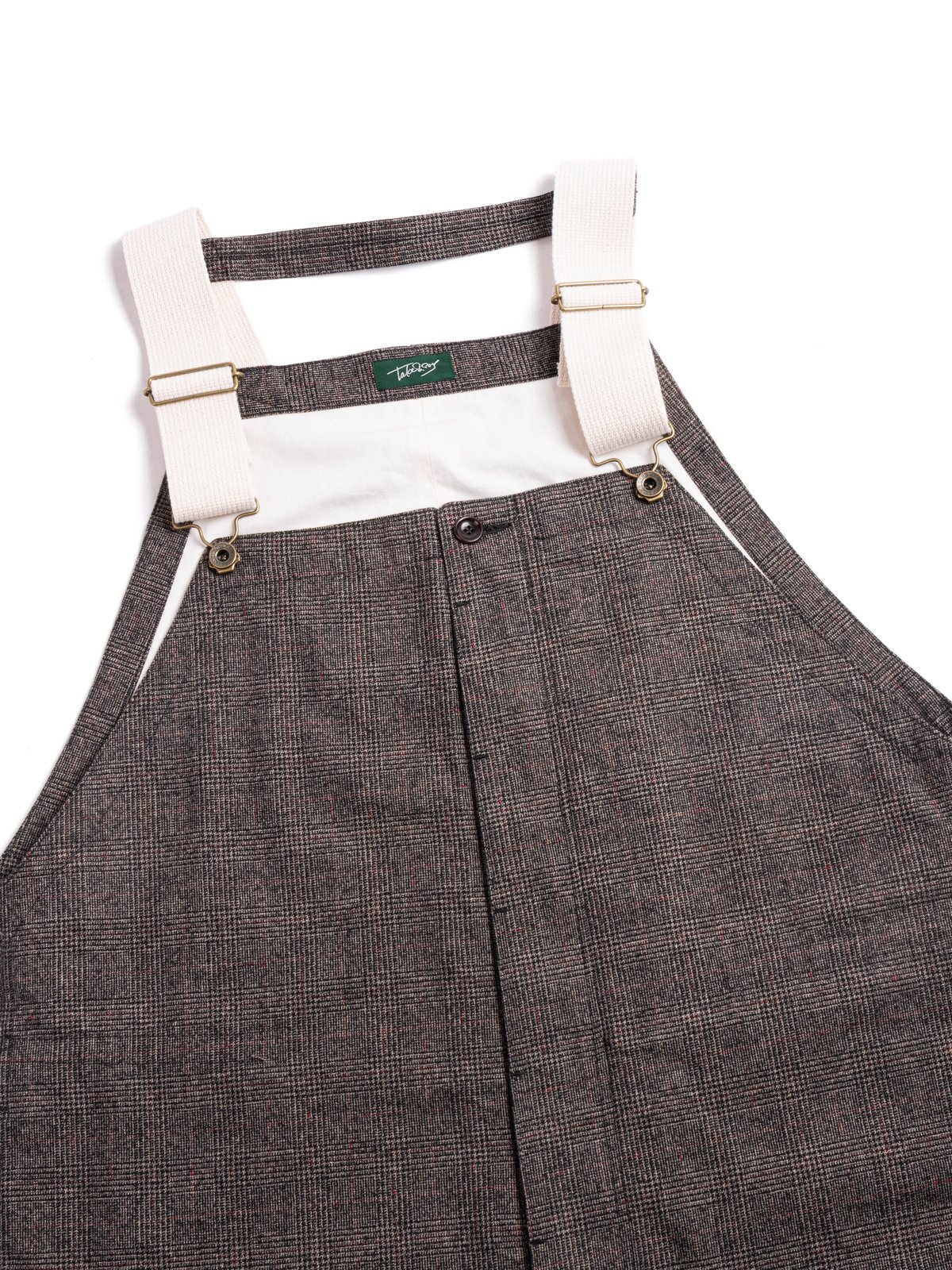 (25305) HEATHER COTTON OVERALLS PLAID - Image 2