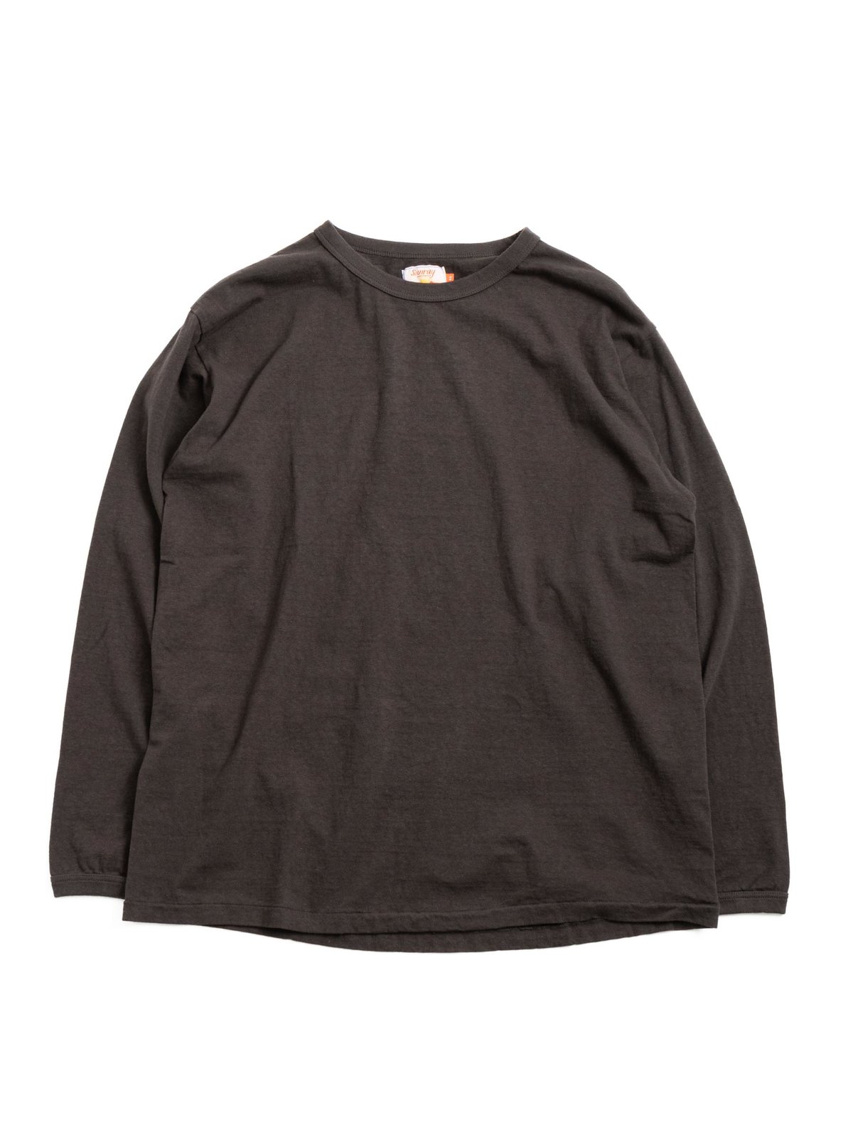 HALEIWA L/S T–SHIRT KOKOSHOKU BLACK - Image 1