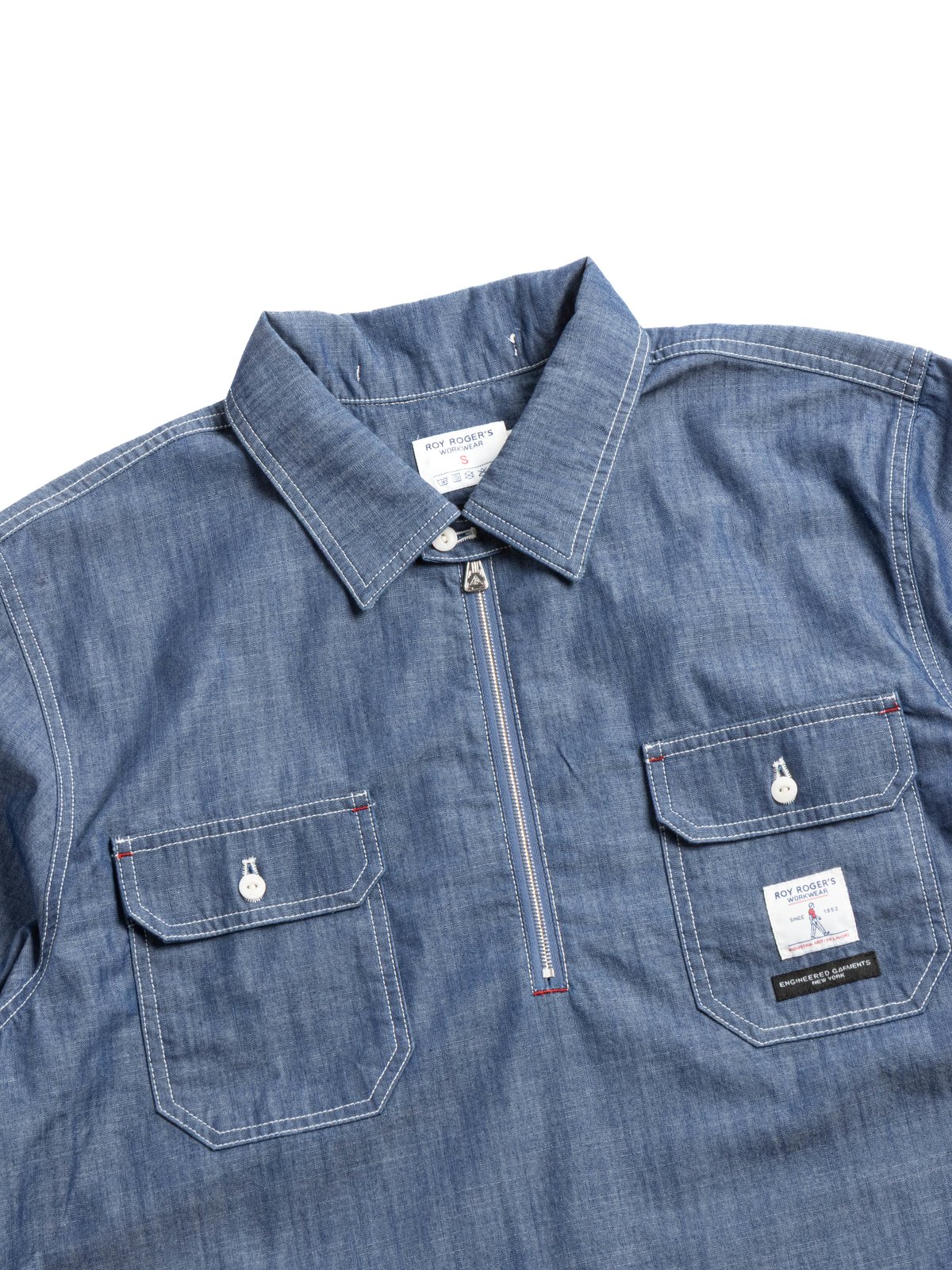 SPINNAKER SHIRT CHAMBRAY RINSE DENIM - Image 2
