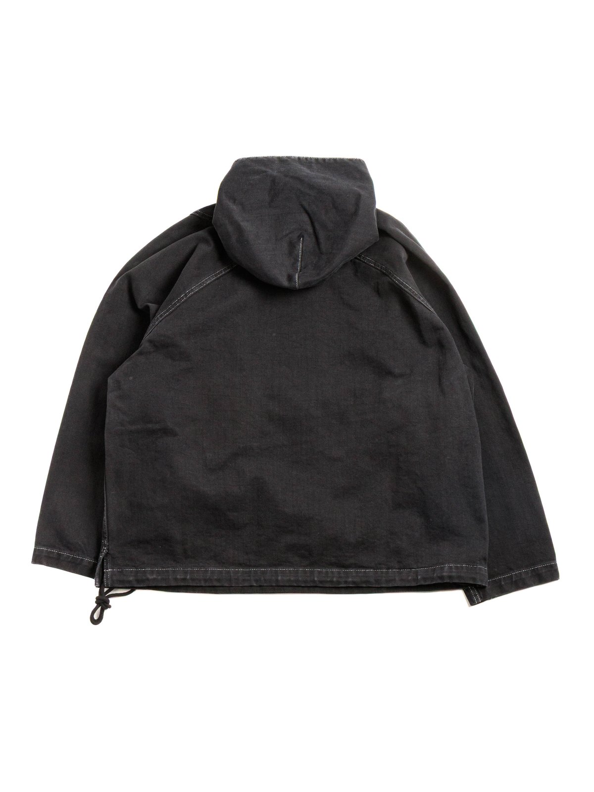 REVERSIBLE PULLOVER JACKET BLACK TAR - Image 6