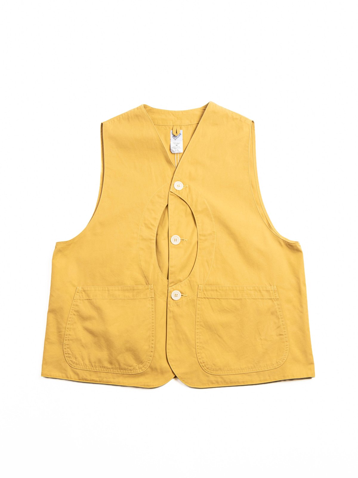 (CV002) &ndash; GAME VEST / MUSTARD - Image 1