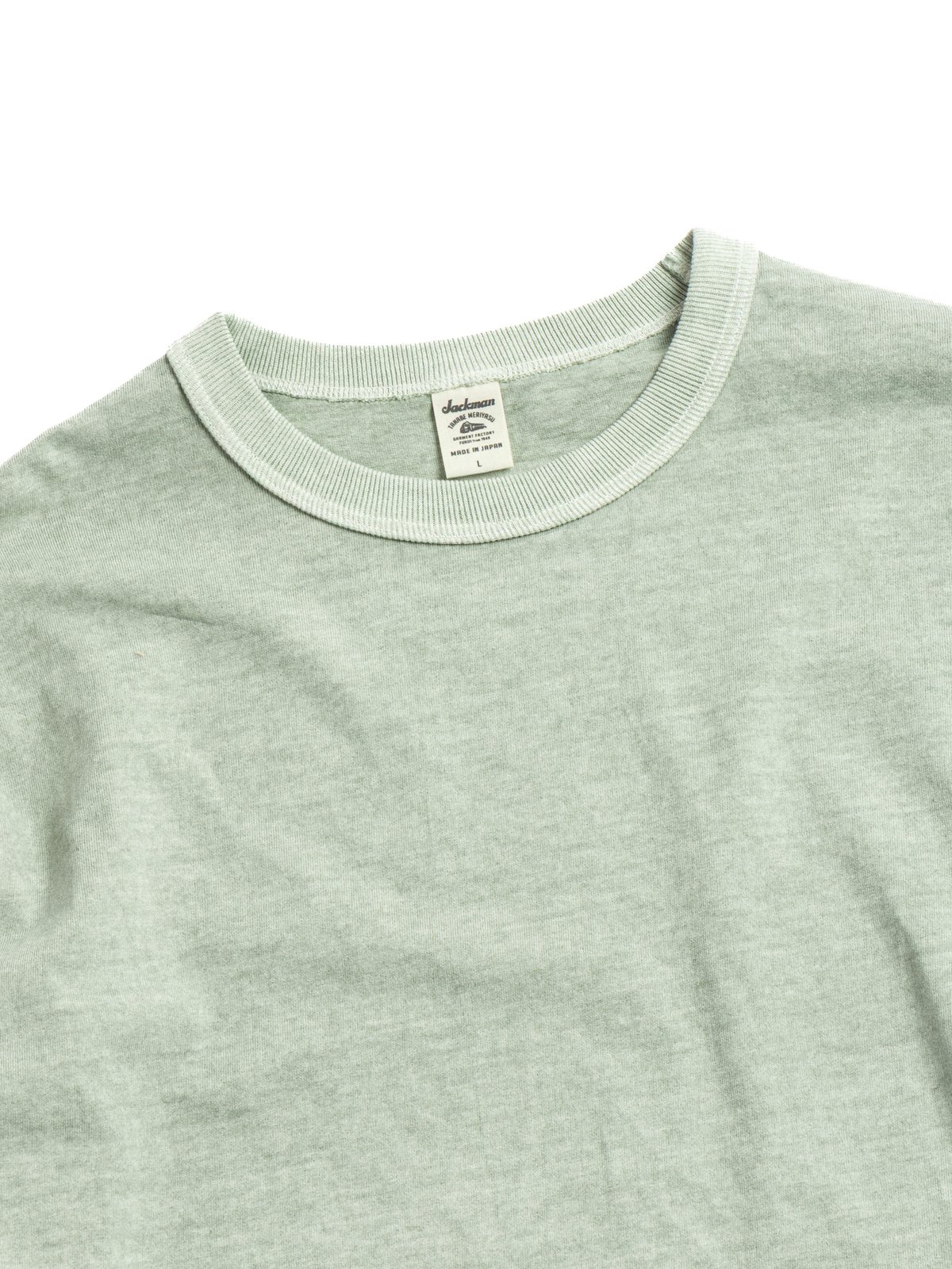 LEAD–OFF L/S T–SHIRT P.D. FADE DRY SAGE - Image 2