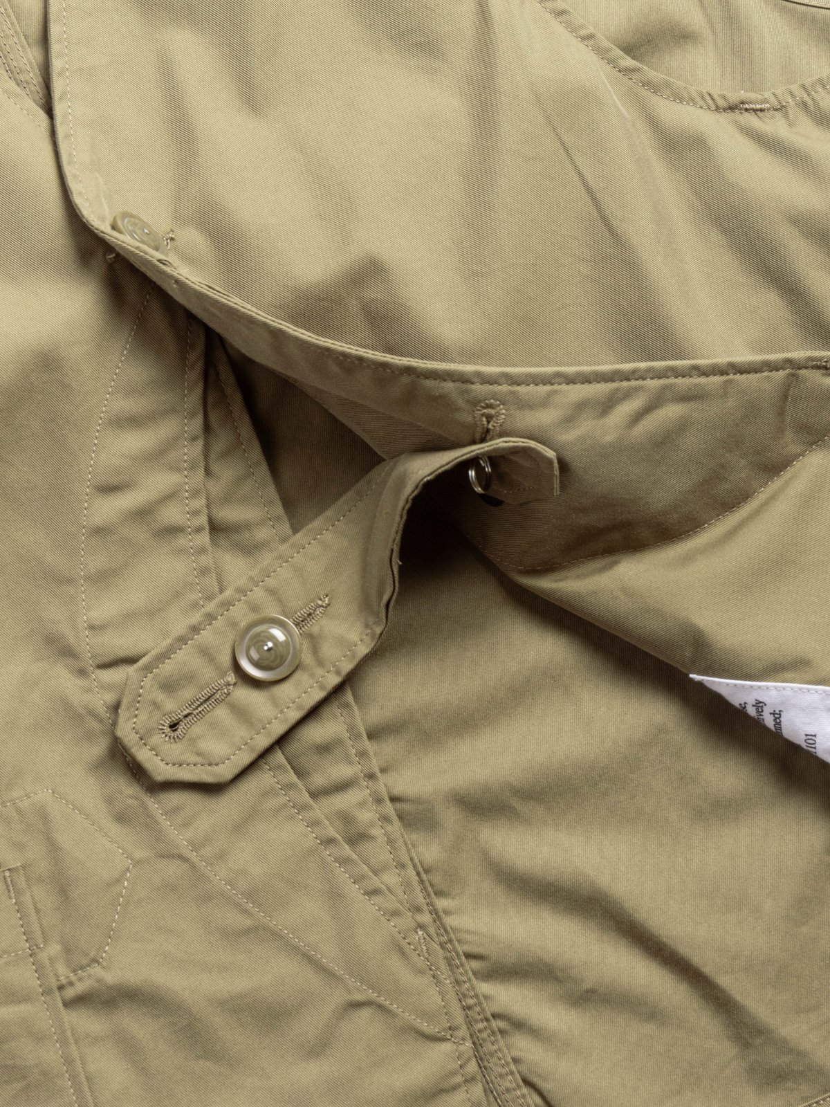 UPLAND VEST KHAKI LT WEIGHT NYCO TWILL  - Image 3