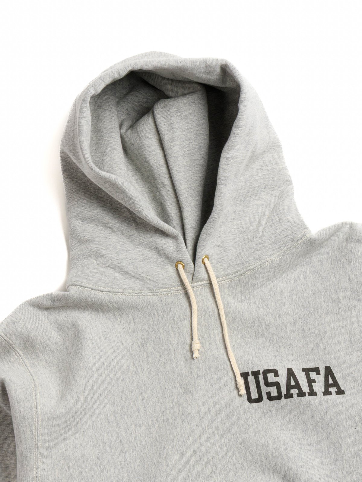 (LOT 484–3) USAFA HOODIE HEATHER GREY - Image 2