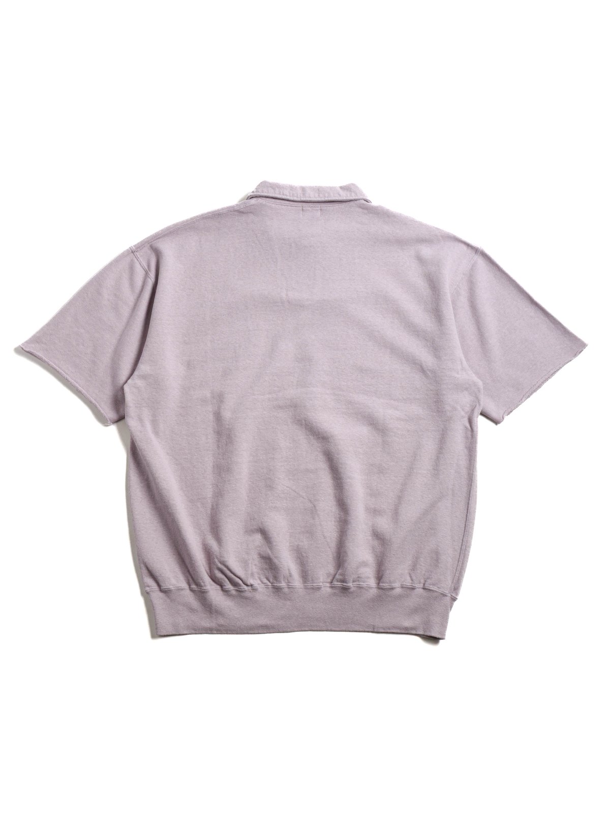(LOT 74001) CUT OFF SLEEVE POLO SHIRT LAVENDER - Image 6