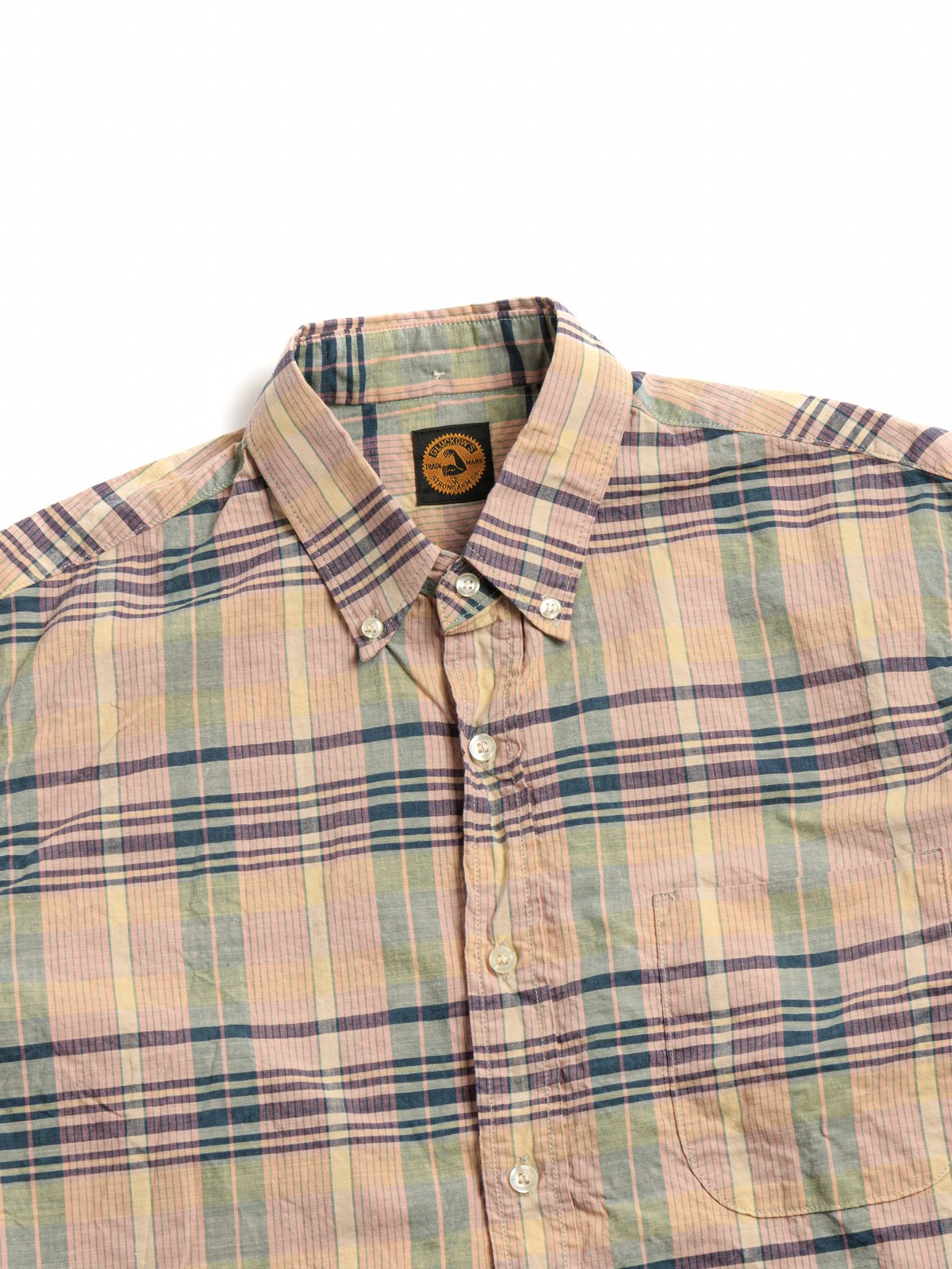 (LOT JG–16) THE KING OF THE MADRAS SHIRT SALMON - Image 2