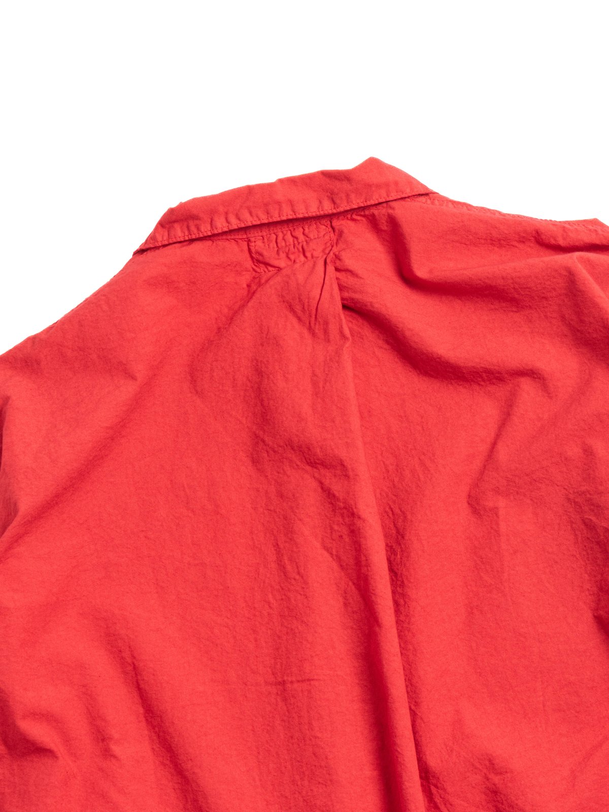 TYPE 468 FLIPPED COLLAR SHIRT ECRU LAWN ROYAL MAIL RED - Image 4