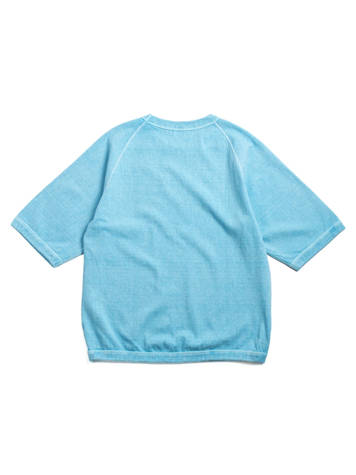 (LOT 37005PD) 9.5OZ HEAVY WEIGHT RAGLAN SLEEVE TEE / PD.LIGHT BLUE - Image 5