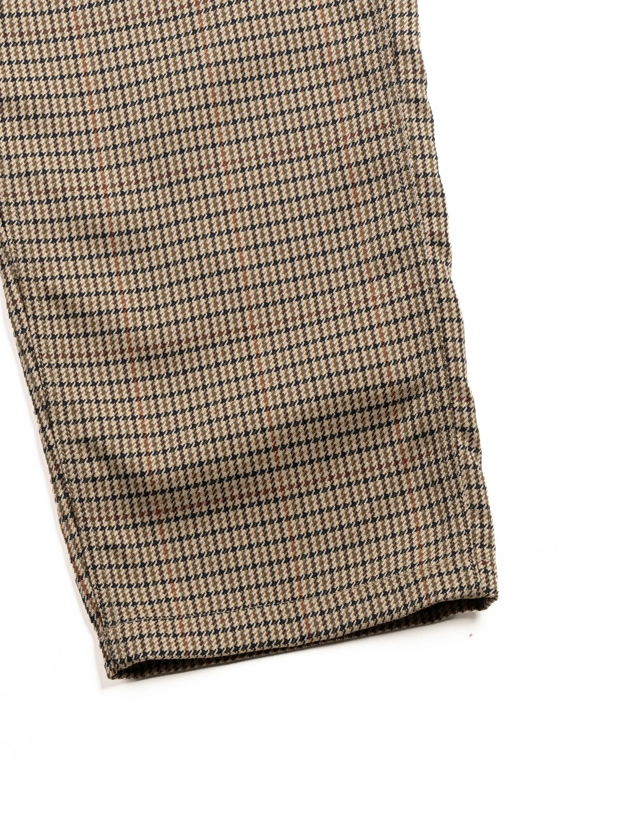 NORWEGIAN ARMY PANT / BROWN POLY GUN&ndash;CLUB CHECK - Image 4