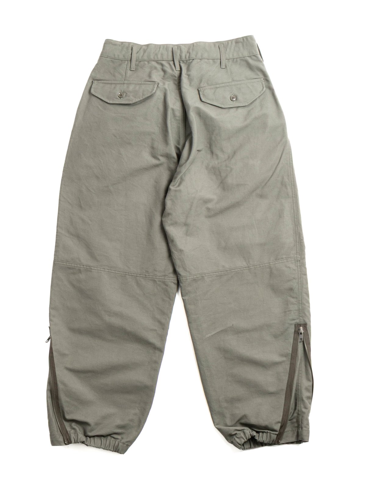IAC PANT OLIVE COTTON DOUBLE CLOTH - Image 7