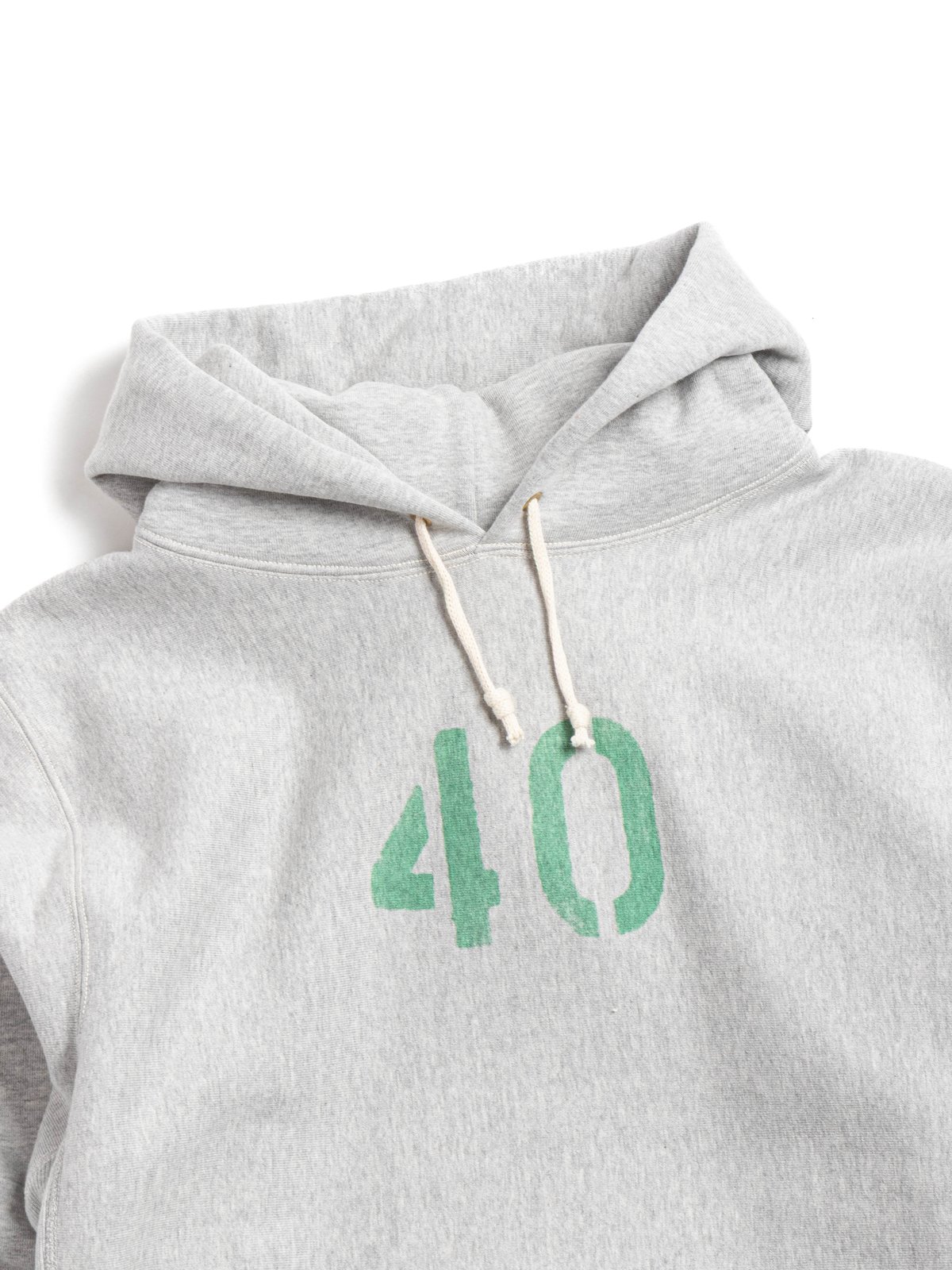 (LOT 484) REVERSE WEAVE HOOD NO.40 HEATHER GRAY - Image 2