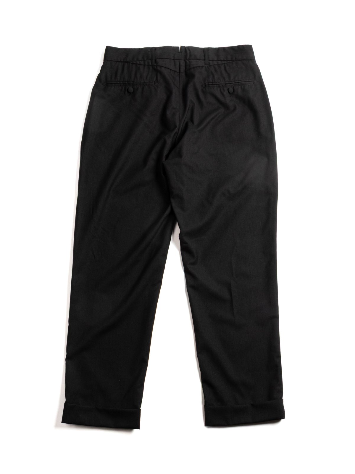 ANDOVER PANT BLACK TROPICAL WOOL - Image 6