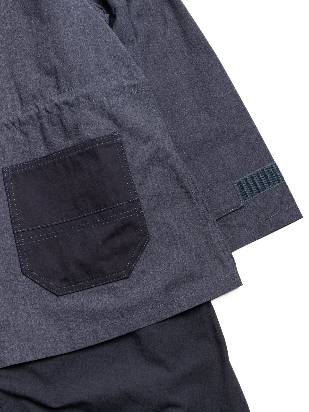 FDMTL HAORI COAT NAVY - Image 2
