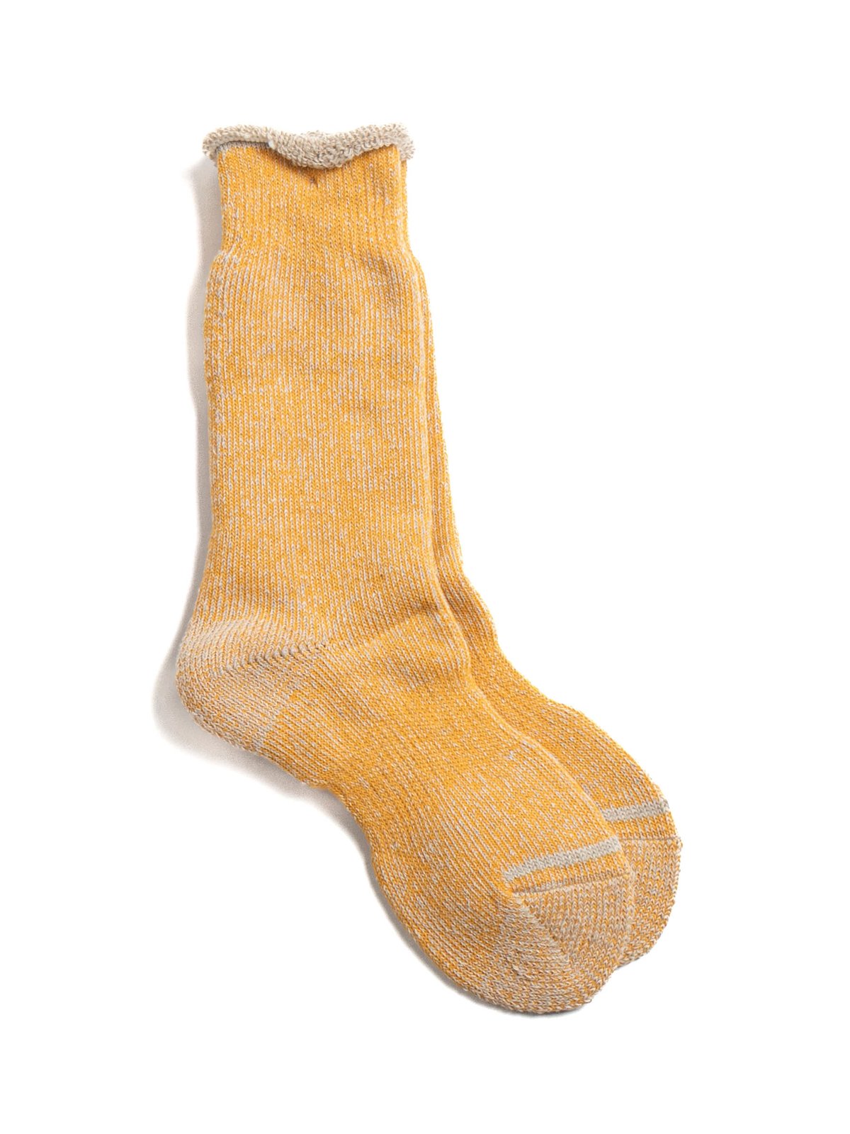HEMP THICK PILE CREW MUSTARD - Image 2