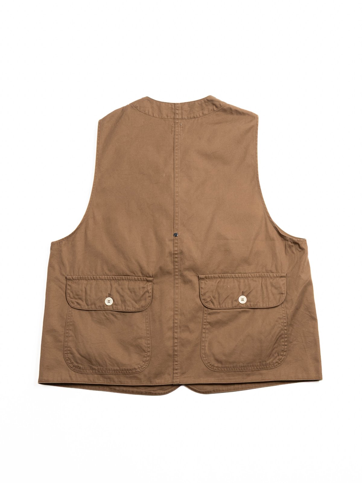 (CV002) &ndash; GAME VEST / MOCHA BROWN - Image 6