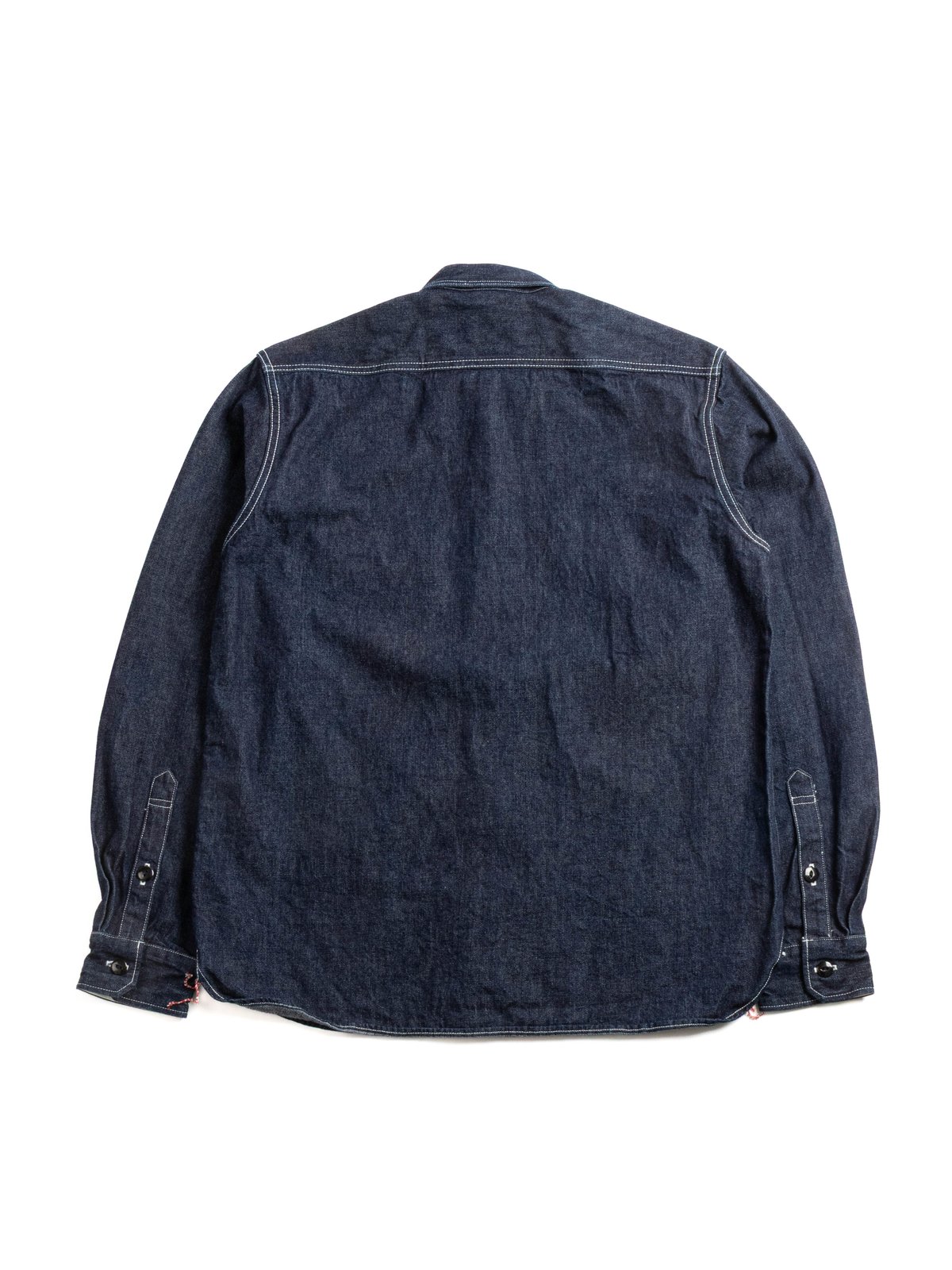 NO.5333B DENIM WORK SHIRT INDIGO - Image 5