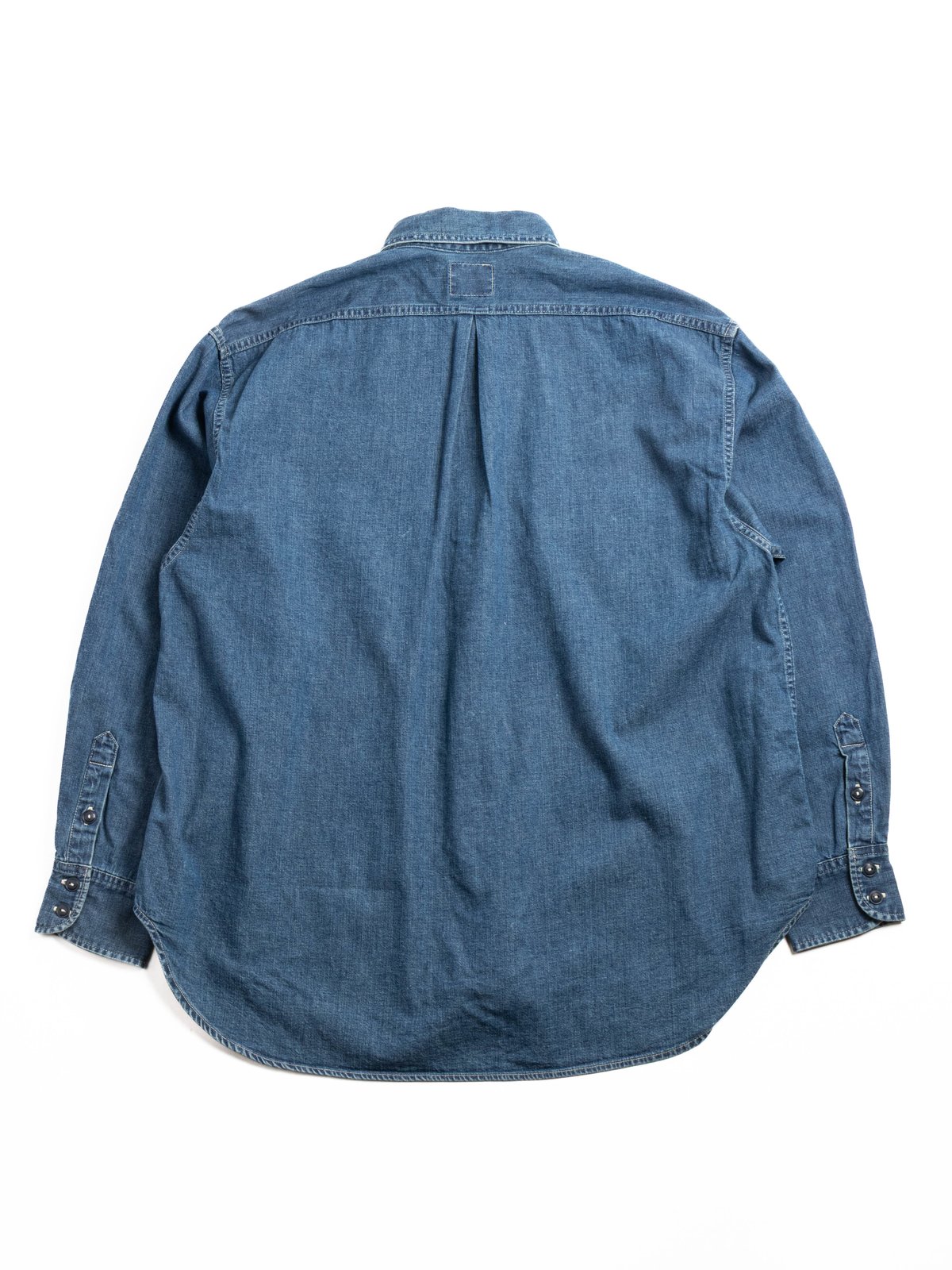 H.UNIT DENIM WORK SHIRT INDIGO - Image 5