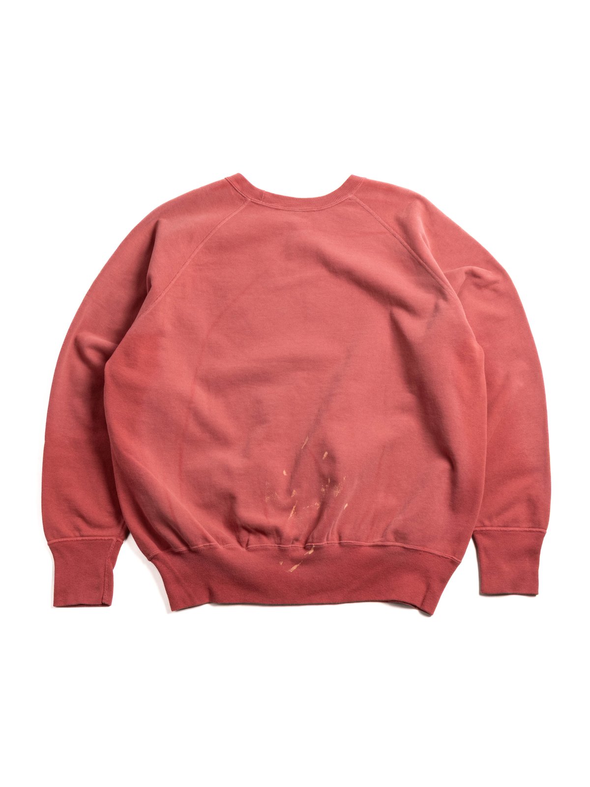 (LOT 461) RAGLAN CREW NECK SW U/W (SUN BURN) RED - Image 6