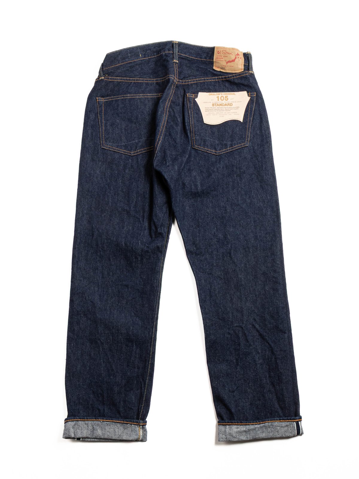 (LOT&ndash;1050) 105 STANDARD SELVEDGE DENIM PANTS RINSED - Image 5