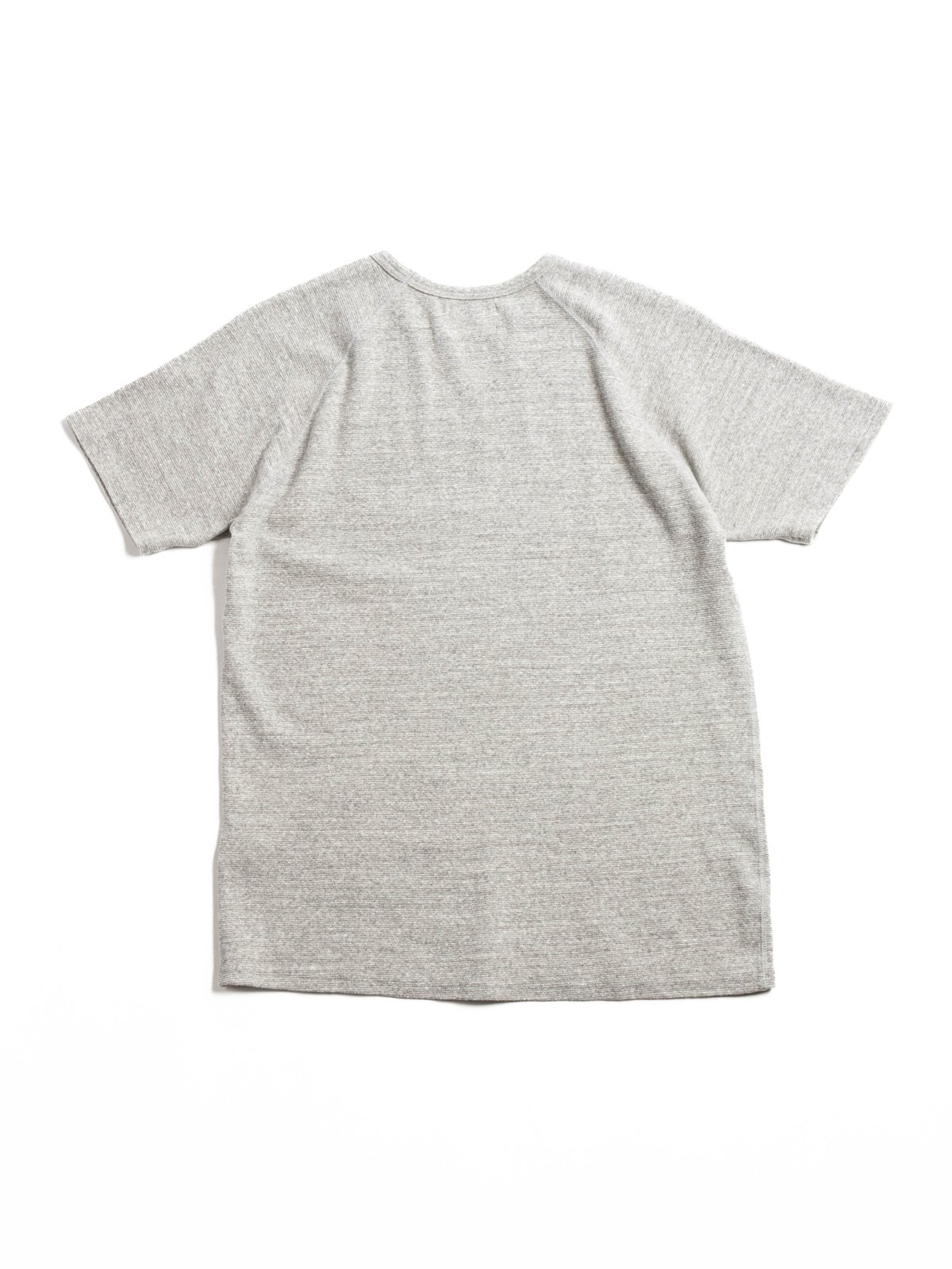 (KP9901MS) RAFFIA SPUN RIB SHORT SLEEVE T&ndash;SHIRT LT. GRAY - Image 4