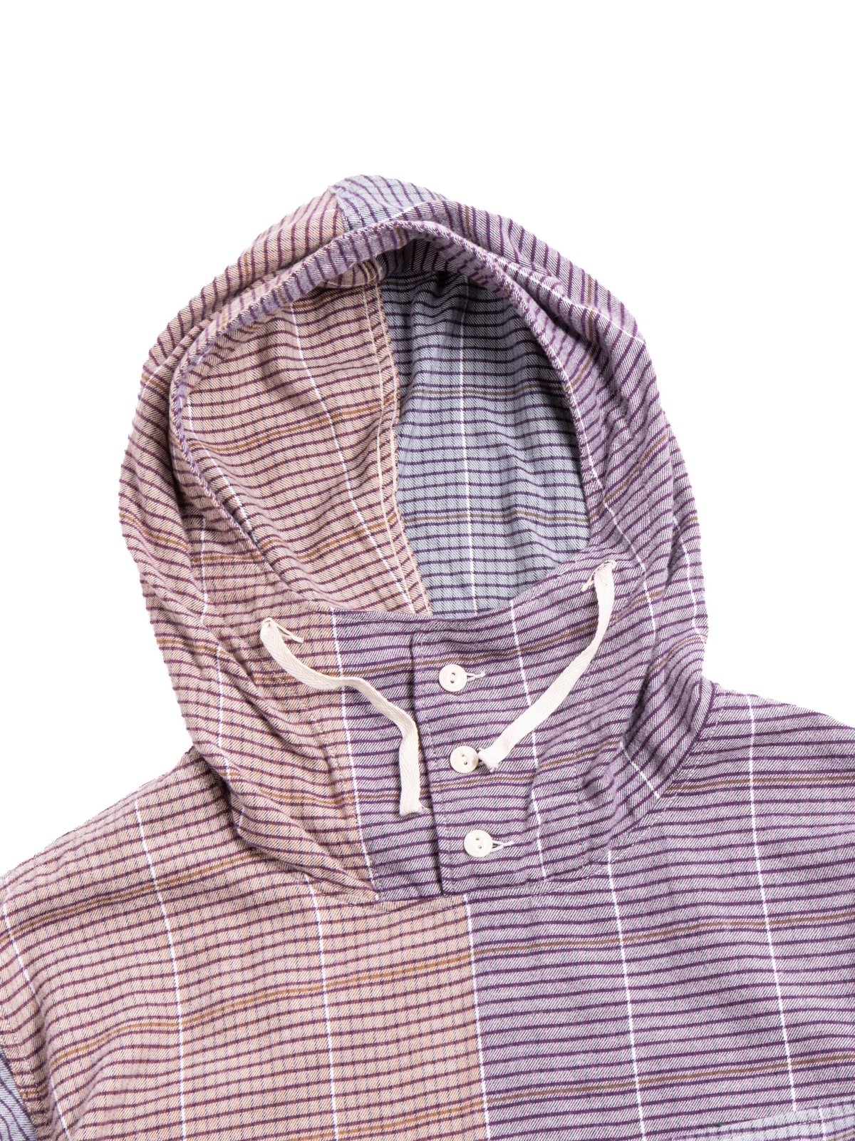 CAGOULE SHIRT MULTI COLOR COTTON COLOR BLOCK CHECK - Image 3