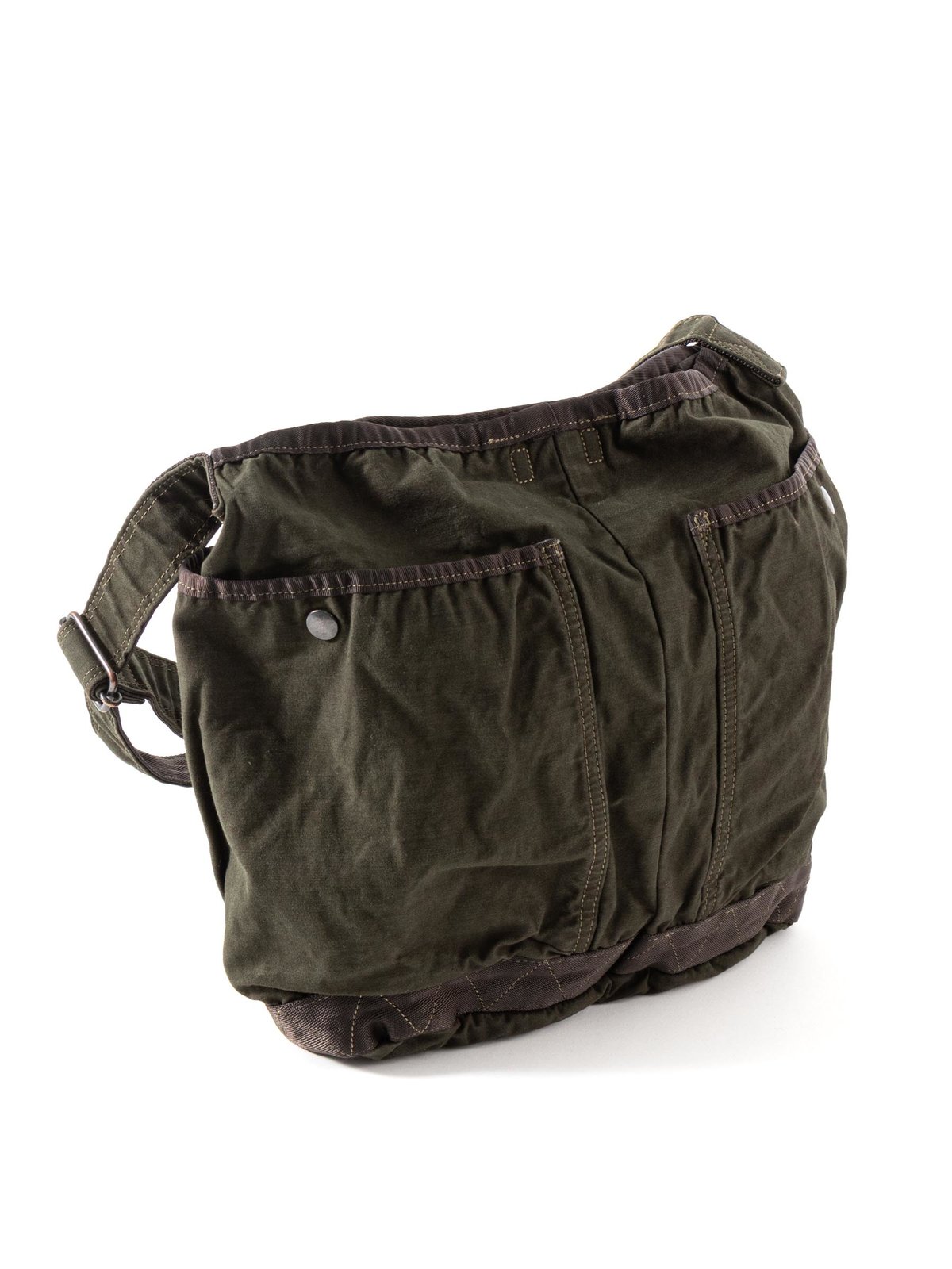 CRAG SHOULDER BAG (L) OLIVE - Image 6
