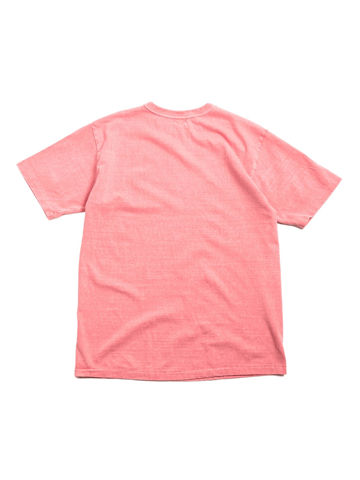 (LOT 35001PD) 7.7oz FALLEN COTTON MID WEIGHT S/S TEE / PD.PINK - Image 4