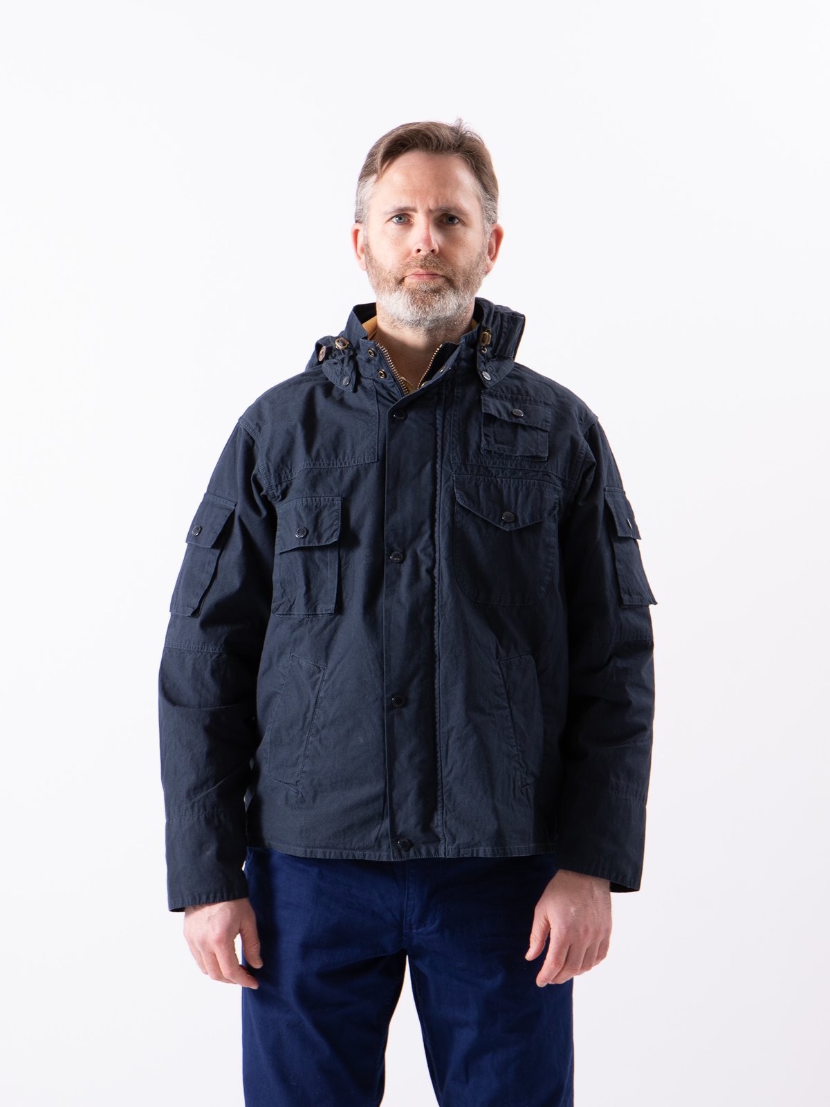 Engineered Garments×Barbour washed cowen - ミリタリージャケット