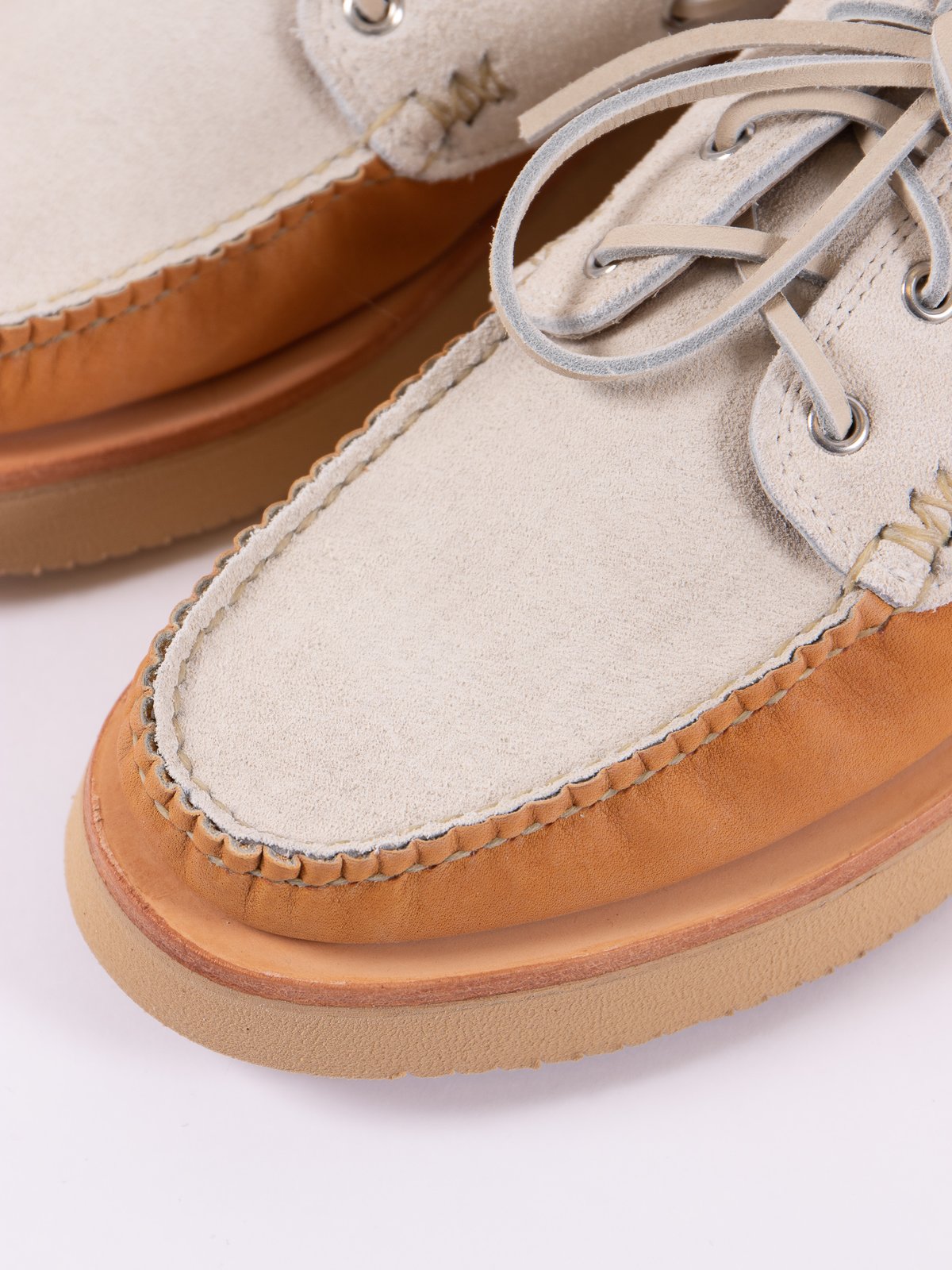 BB Tan/FO White Boat Shoe Exclusive by 