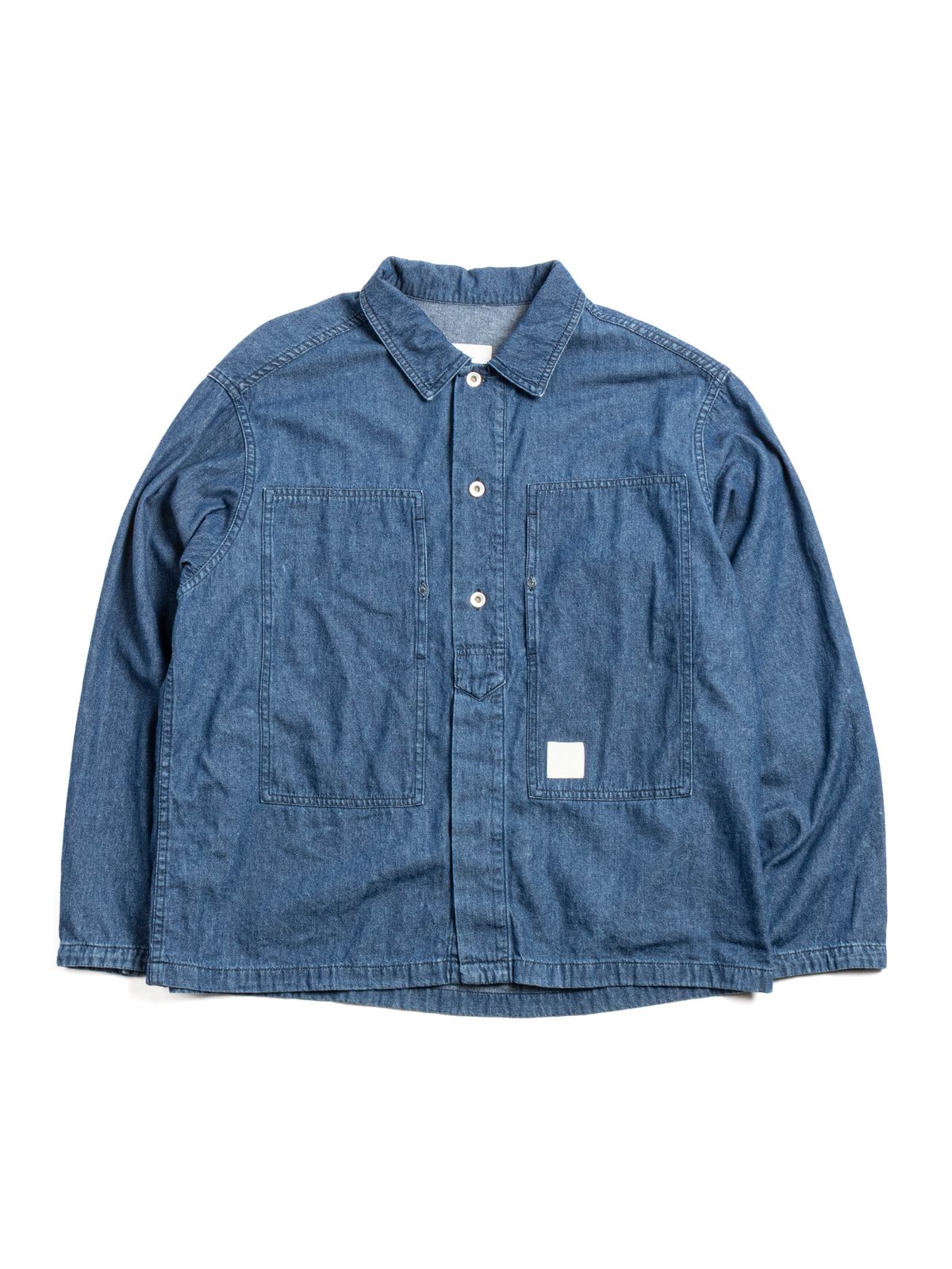(09&ndash;D01) M35 SHIRT JACKET DENIM - Image 1