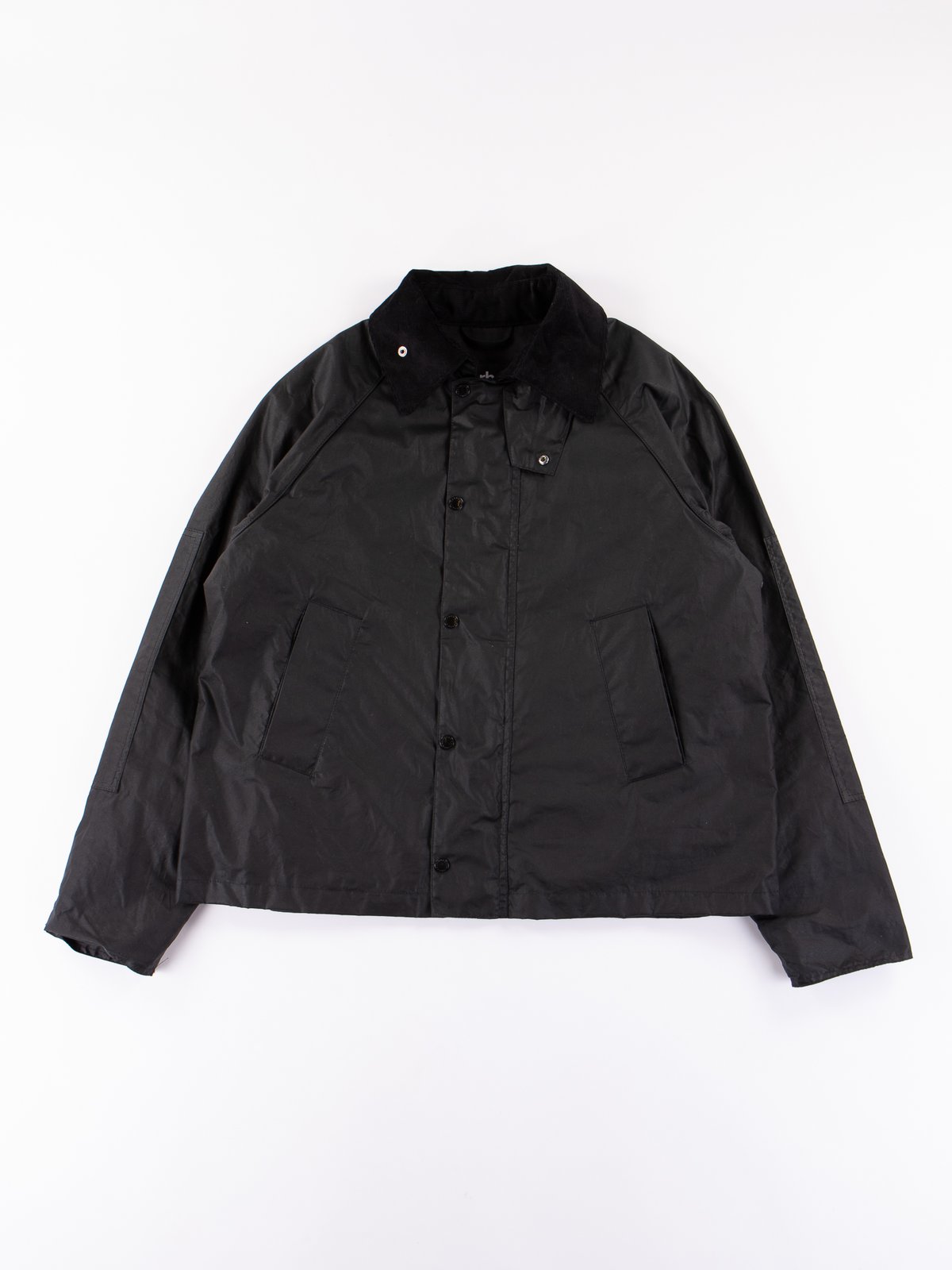 Very Goods | Black Graham Wax Jacket by Engineered Garments x
