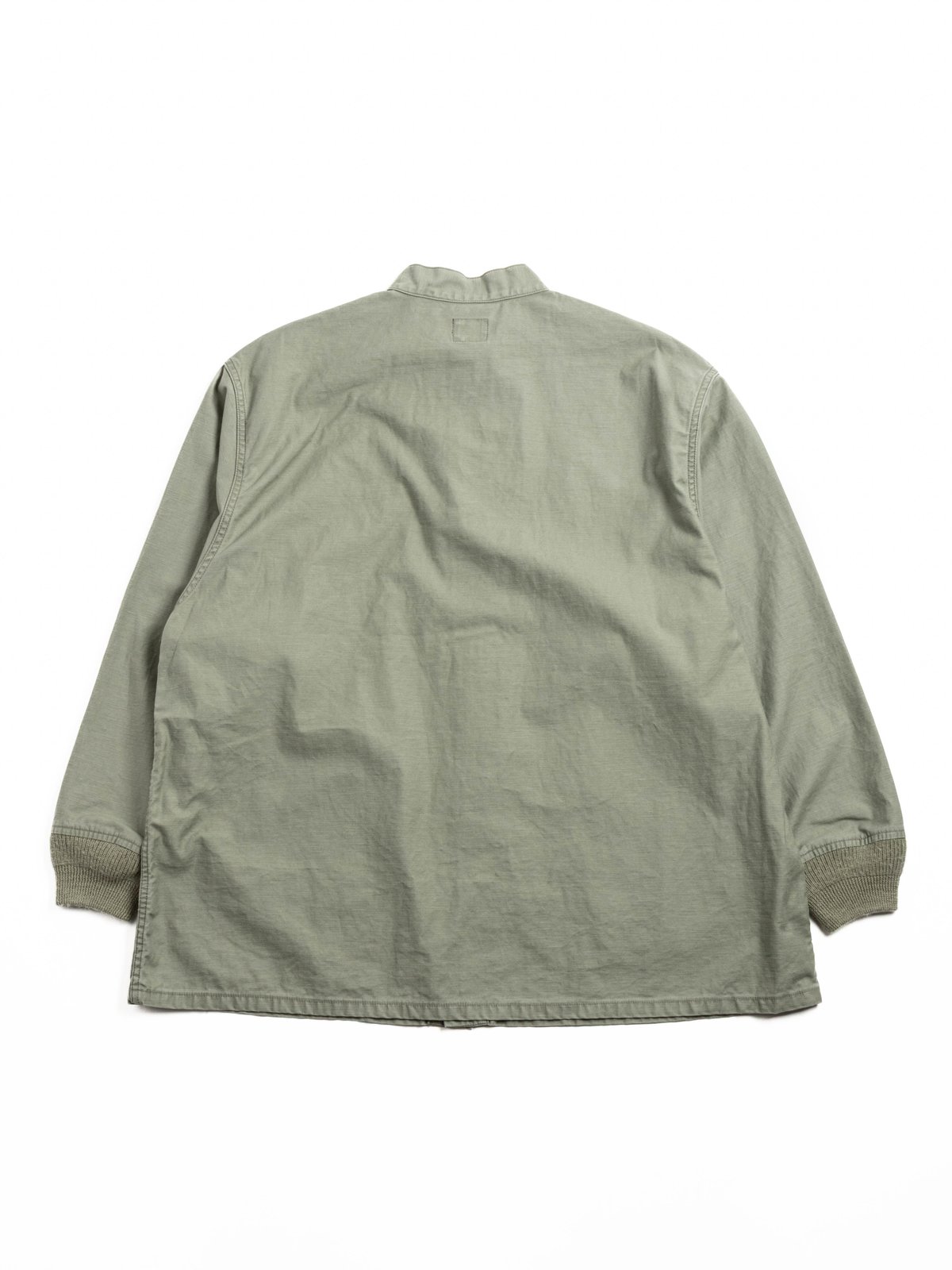 NEEDLES ARMY SHIRT REVERSE SATEEN OLIVE - Image 4