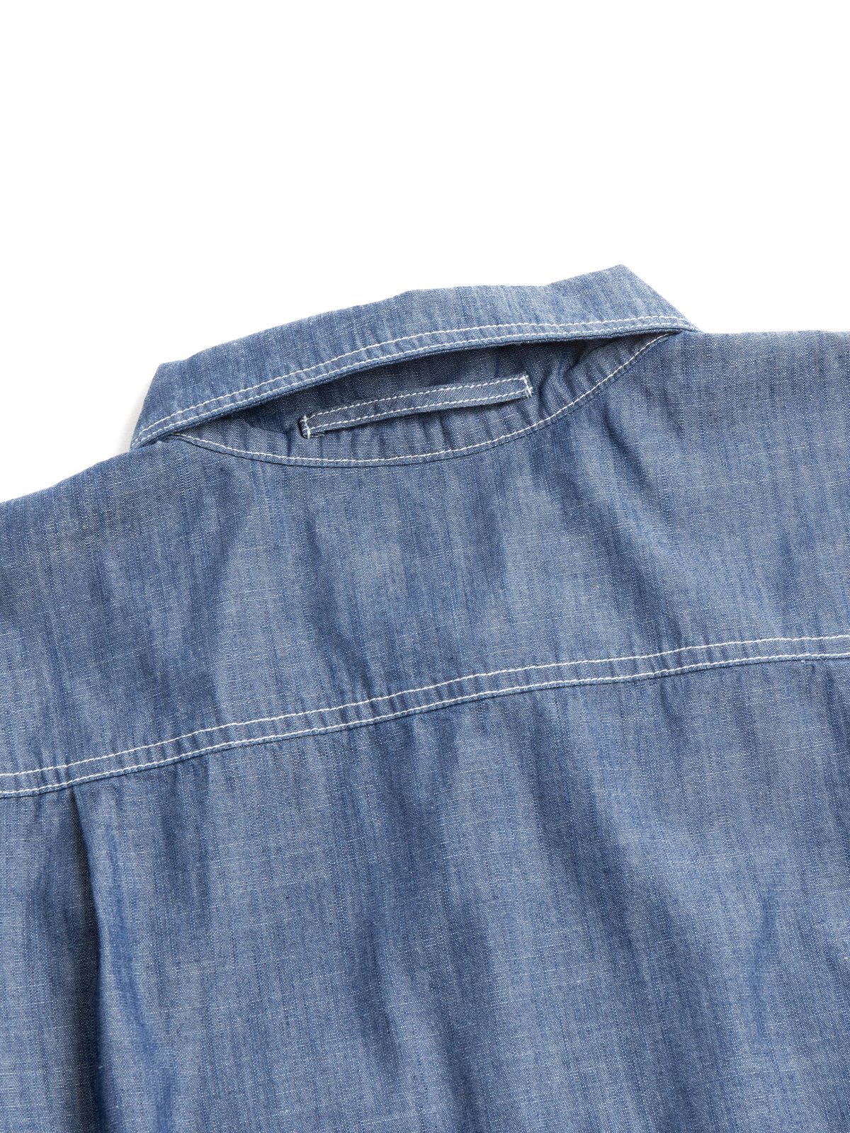 SPINNAKER SHIRT CHAMBRAY RINSE DENIM - Image 3