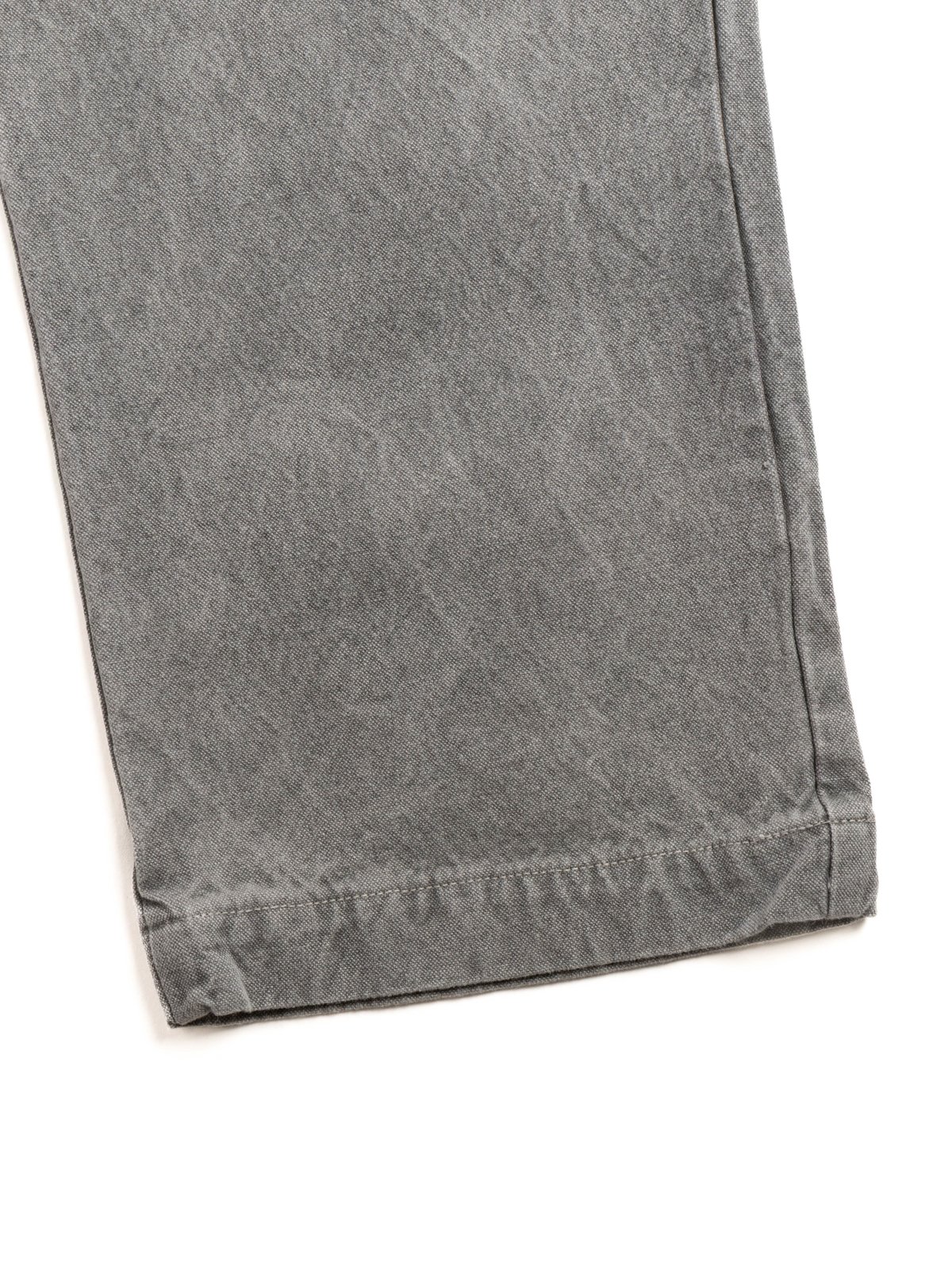 (SV–PT–001–11) 10oz CANVAS TAPERED 2TUCK PANTS SUMI - Image 4