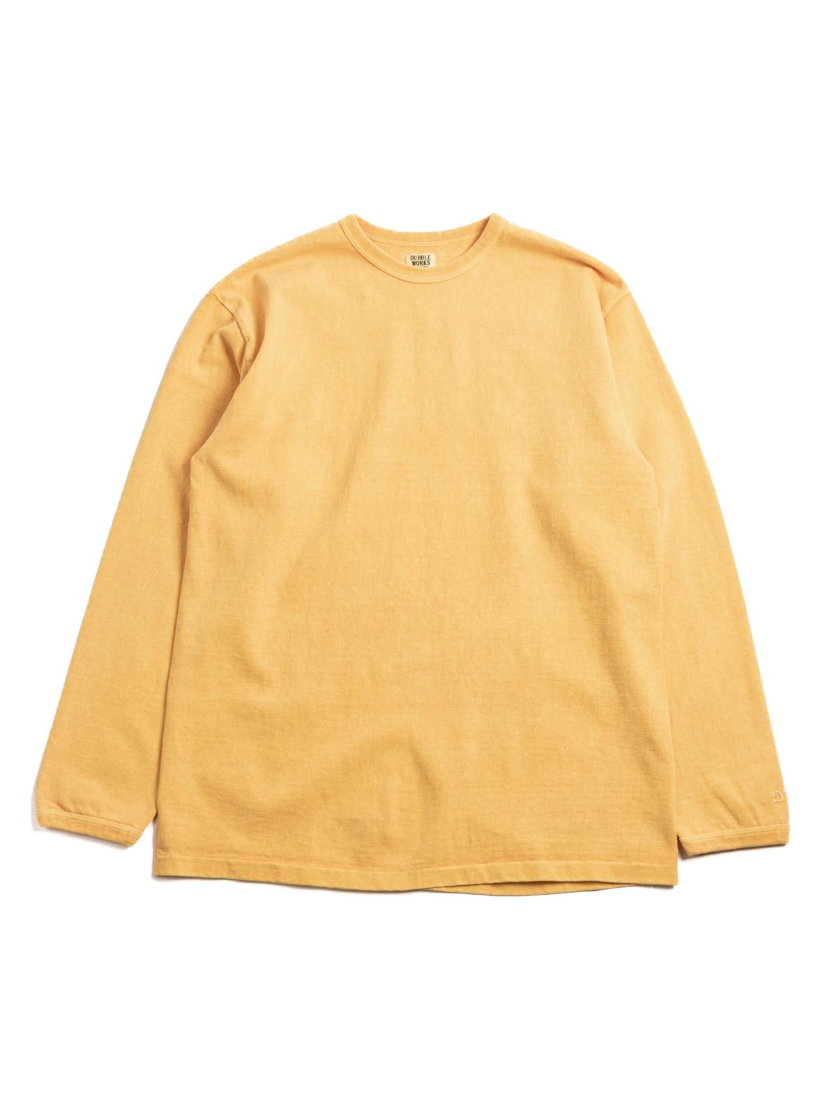 (LOT 58001PD) HEAVY WEIGHT L/S TEE P.D. GOLD - Image 1