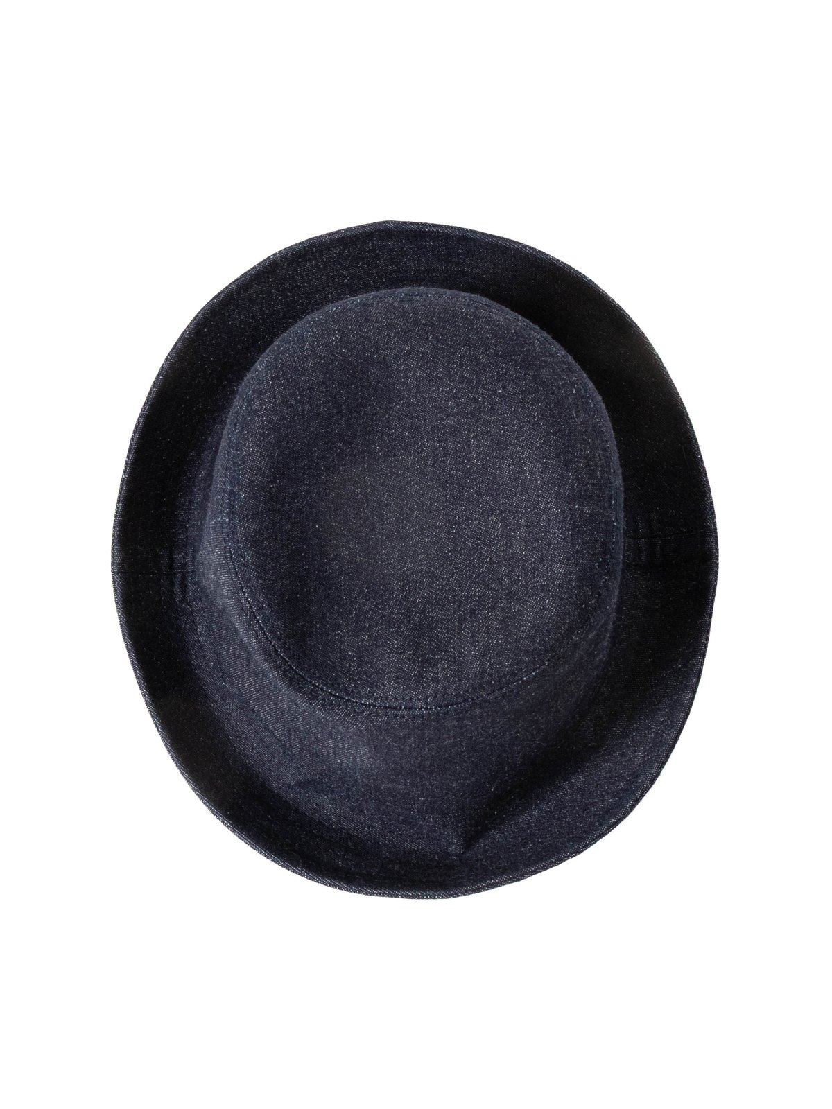 PORKPIE HAT INDIGO INDUSTRIAL 8OZ DENIM  - Image 3